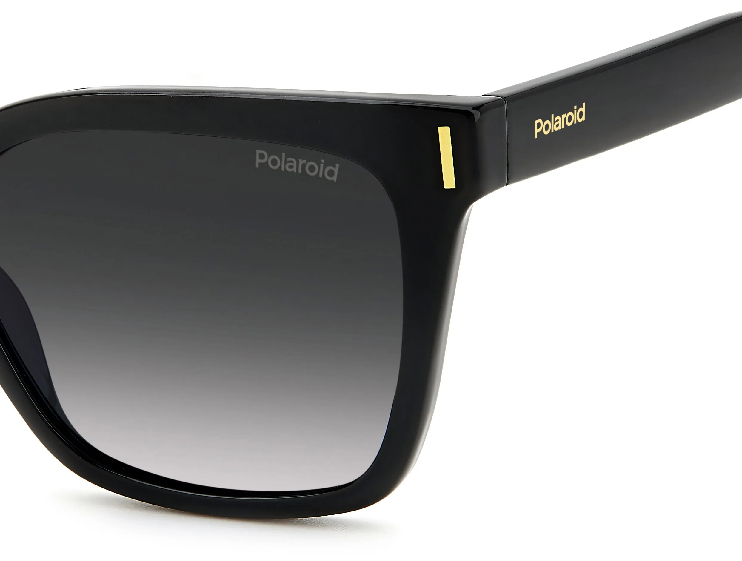 Polaroid PLD 6192/S 807/WJ Occhiali da sole Plastica Nero Grigio Squadrata Polarizzata Sfumato - immagine 4