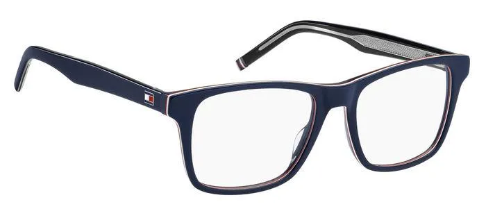 Tommy Hilfiger TH 1990 PJP Montature da vista Acetato Blu Squadrata - immagine 2