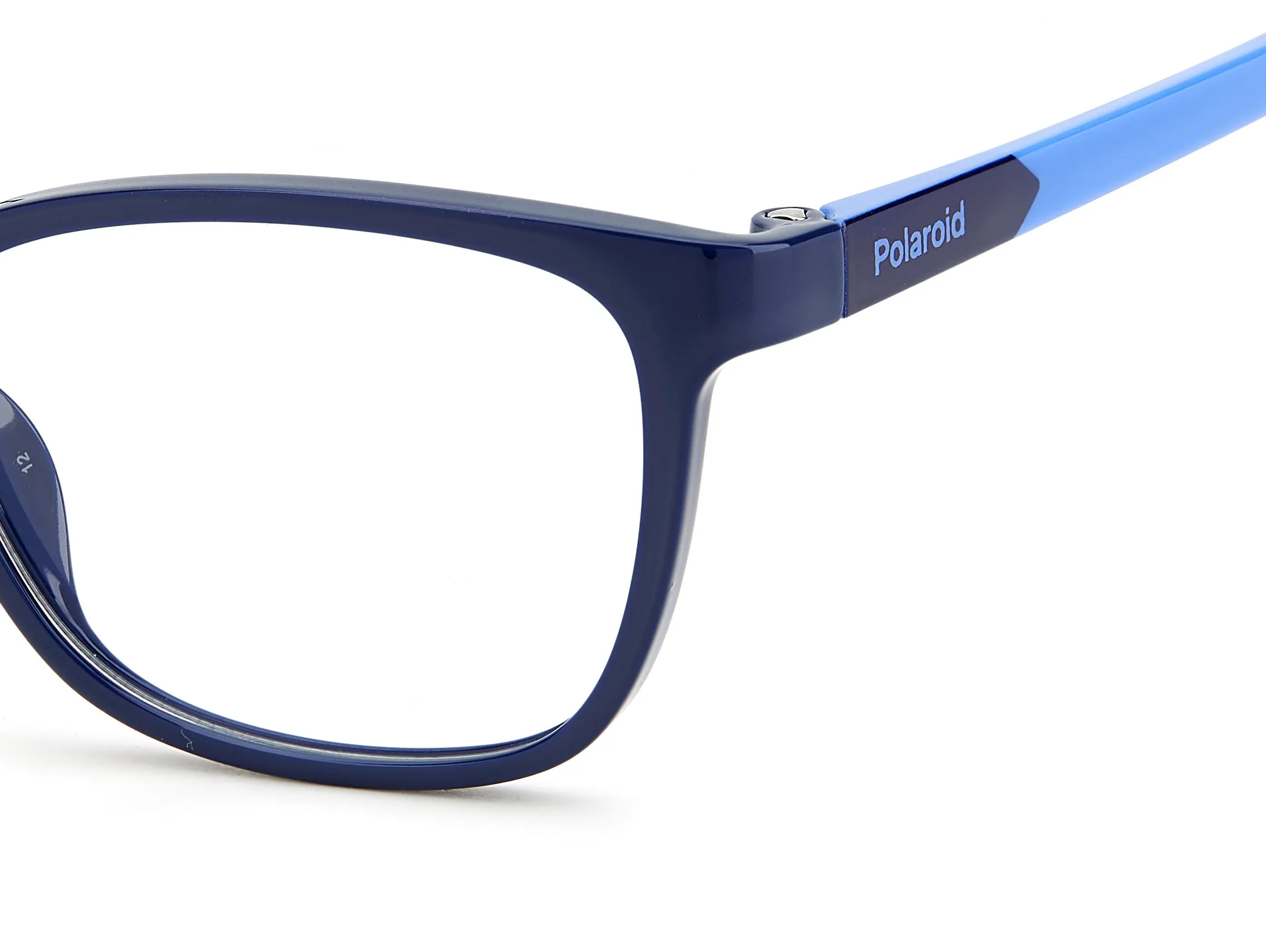 Polaroid PLD D826 ZX9 Montature da vista bambino Eco-poliammide Blu Squadrata - immagine 4