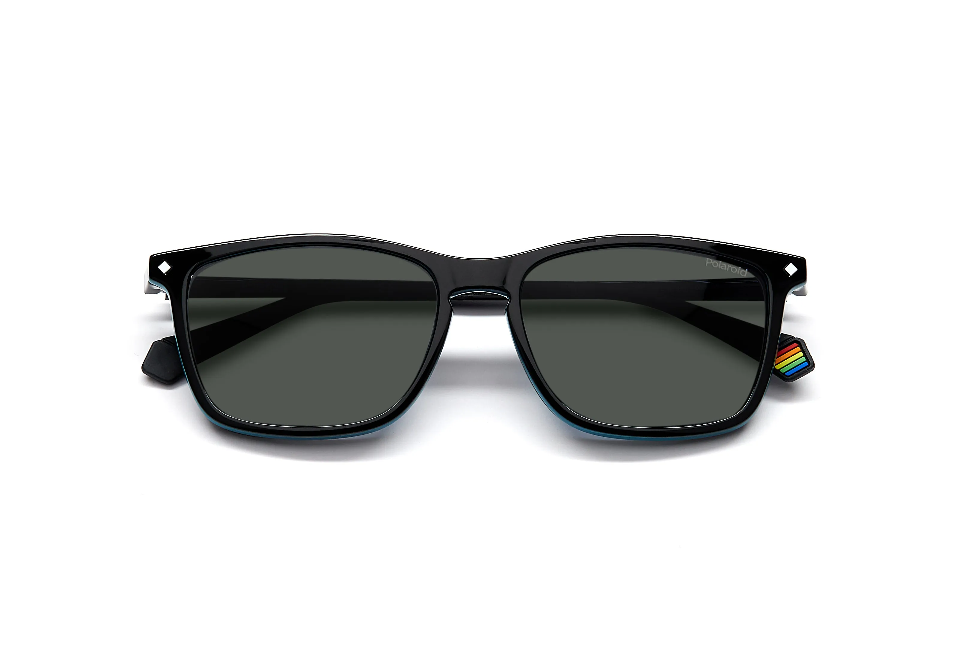 Polaroid PLD 6139/CS 807/M9 Occhiali da sole Plastica Nero Grigio Squadrata Polarizzata - immagine 3