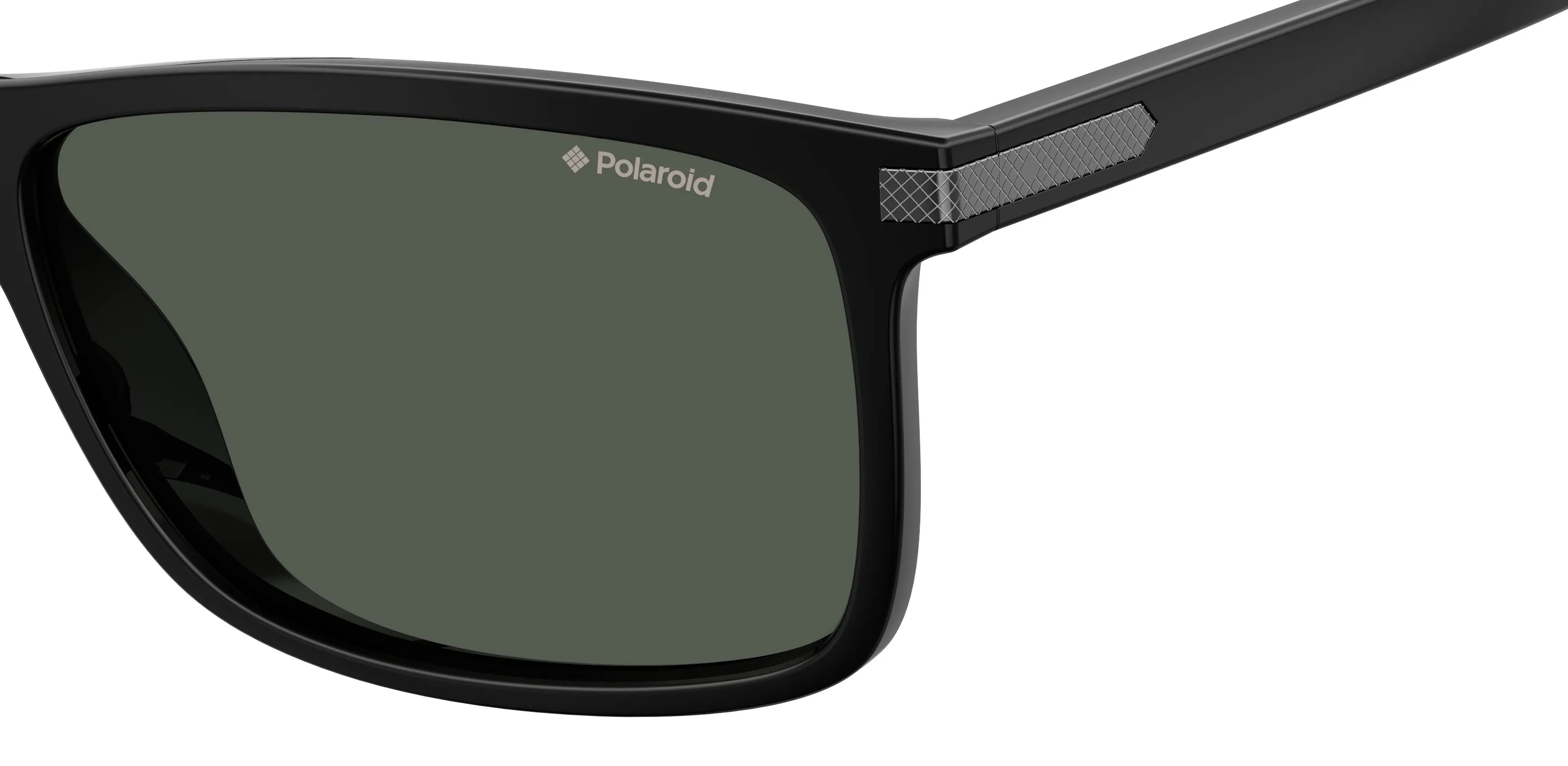 Polaroid PLD 2075/S/X 807/M9 Occhiali da sole Plastica Nero Grigio Squadrata - immagine 3