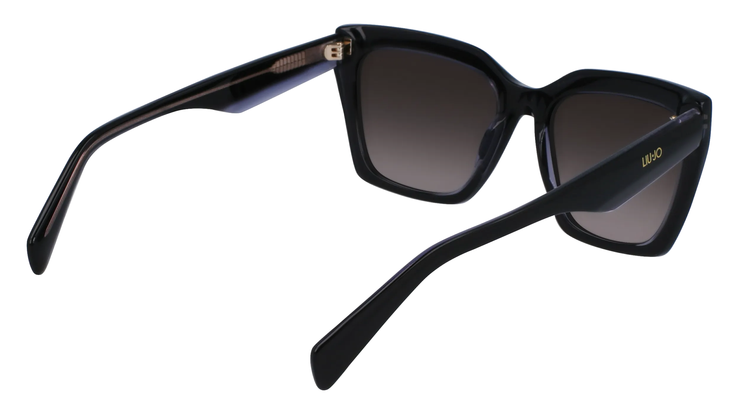 Liu Jo LJ795S 005 Occhiali da sole Acetato Nero Squadrata Normale Sfumato - immagine 4