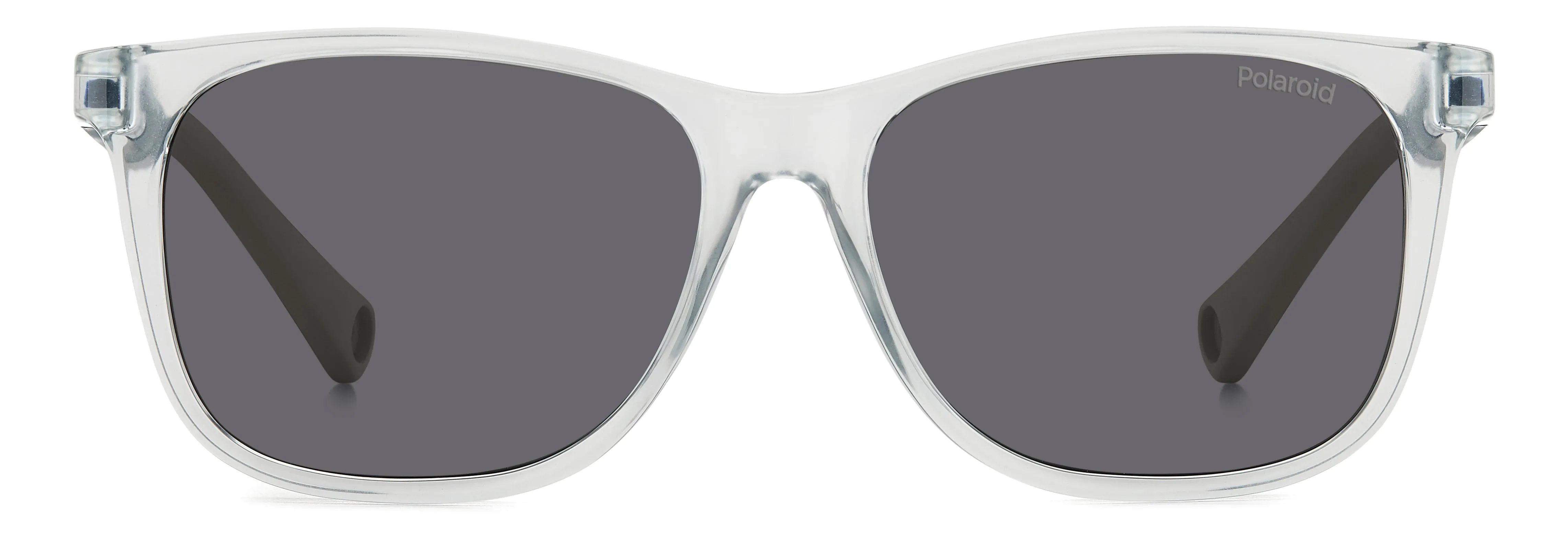 Polaroid PLD 8058/S KB7/M9 Occhiali da sole bambino Plastica Grigio Grigio Squadrata Polarizzata - immagine 2