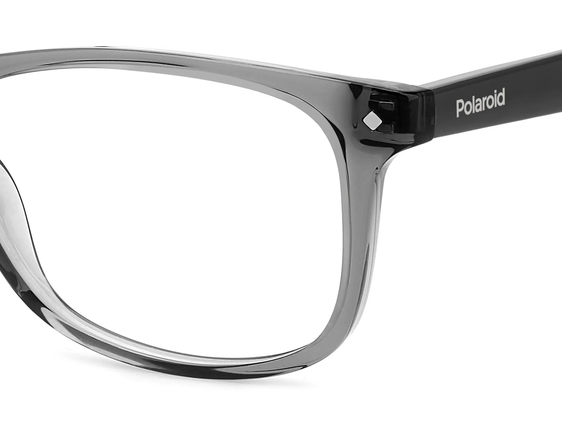Polaroid Junior Polaroid PLD D813/T R6S Montature da vista bambino Plastica Grigio Squadrata - immagine 4