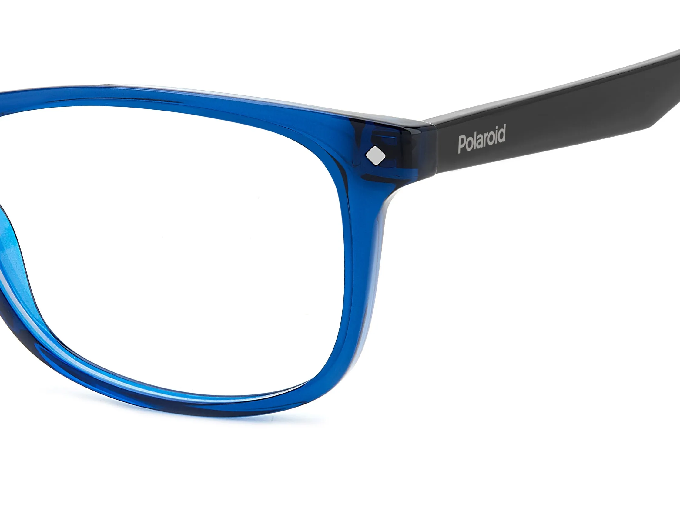 Polaroid Junior Polaroid PLD D813/T 9N7 Montature da vista bambino Plastica Blu Squadrata - immagine 4