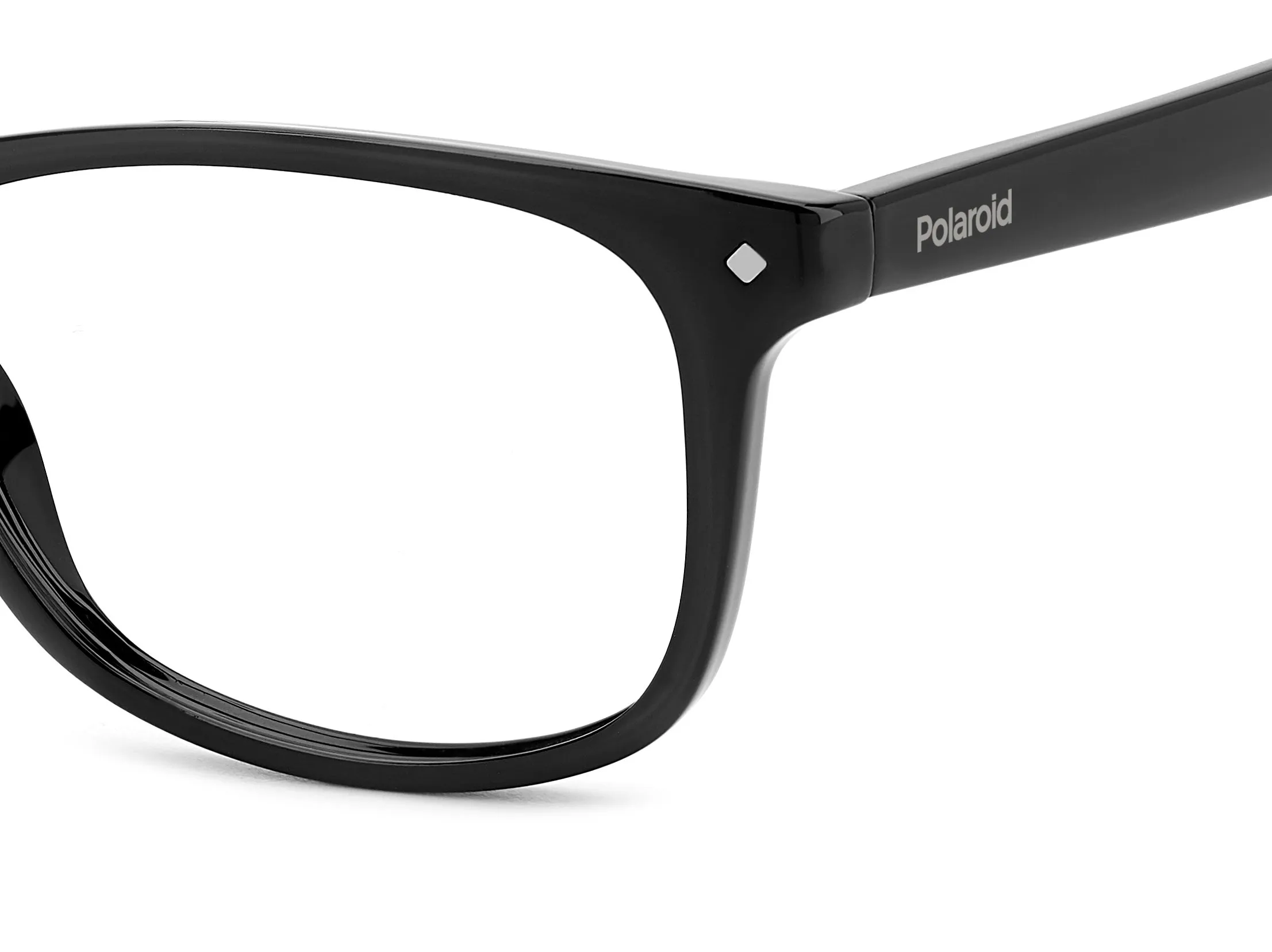 Polaroid Junior Polaroid PLD D813/T 807 Montature da vista bambino Plastica Nero Squadrata - immagine 4