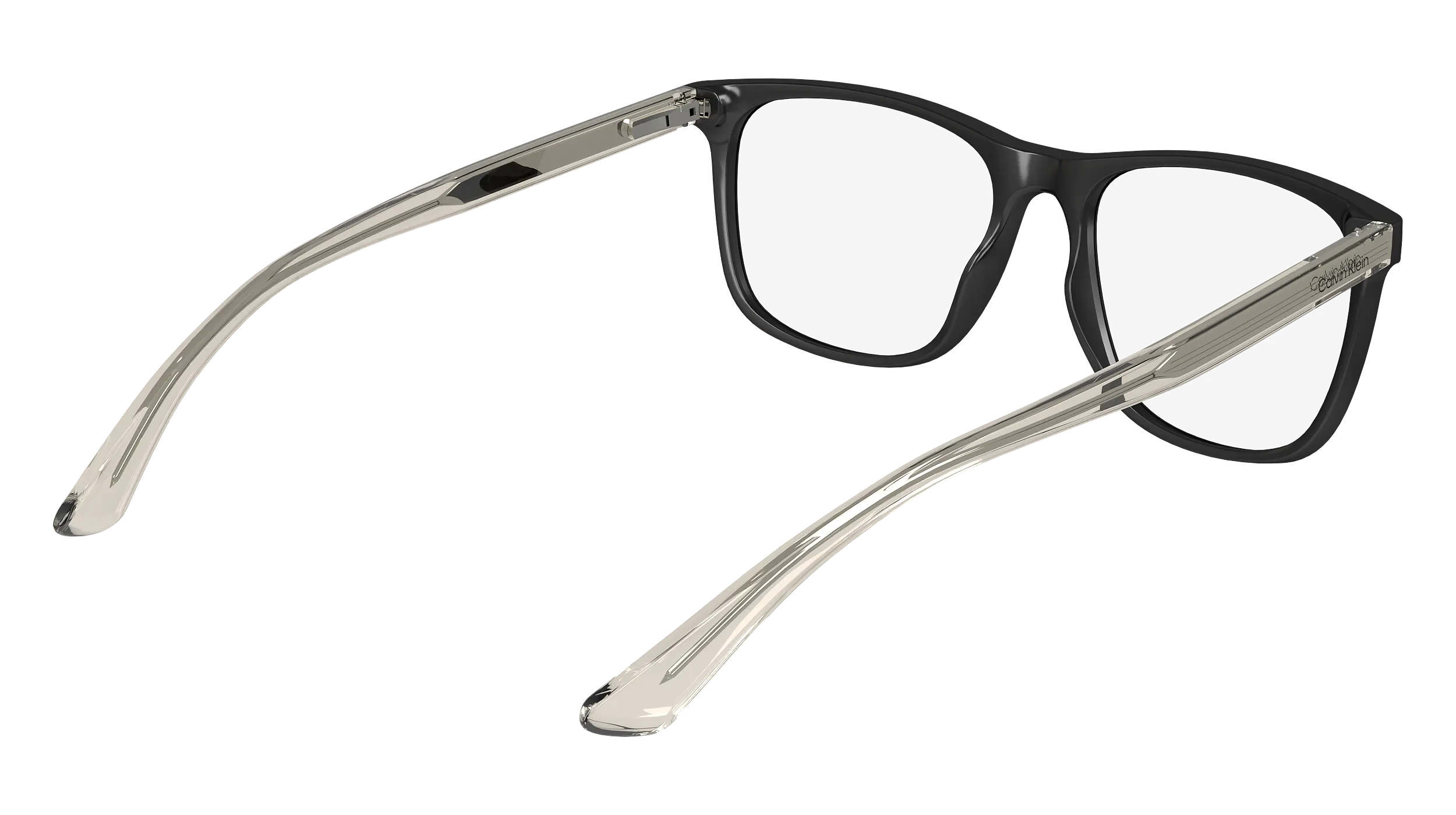 Calvin Klein CK23548 001 Montature da vista Bio-iniettato Nero Squadrata Normale - immagine 4