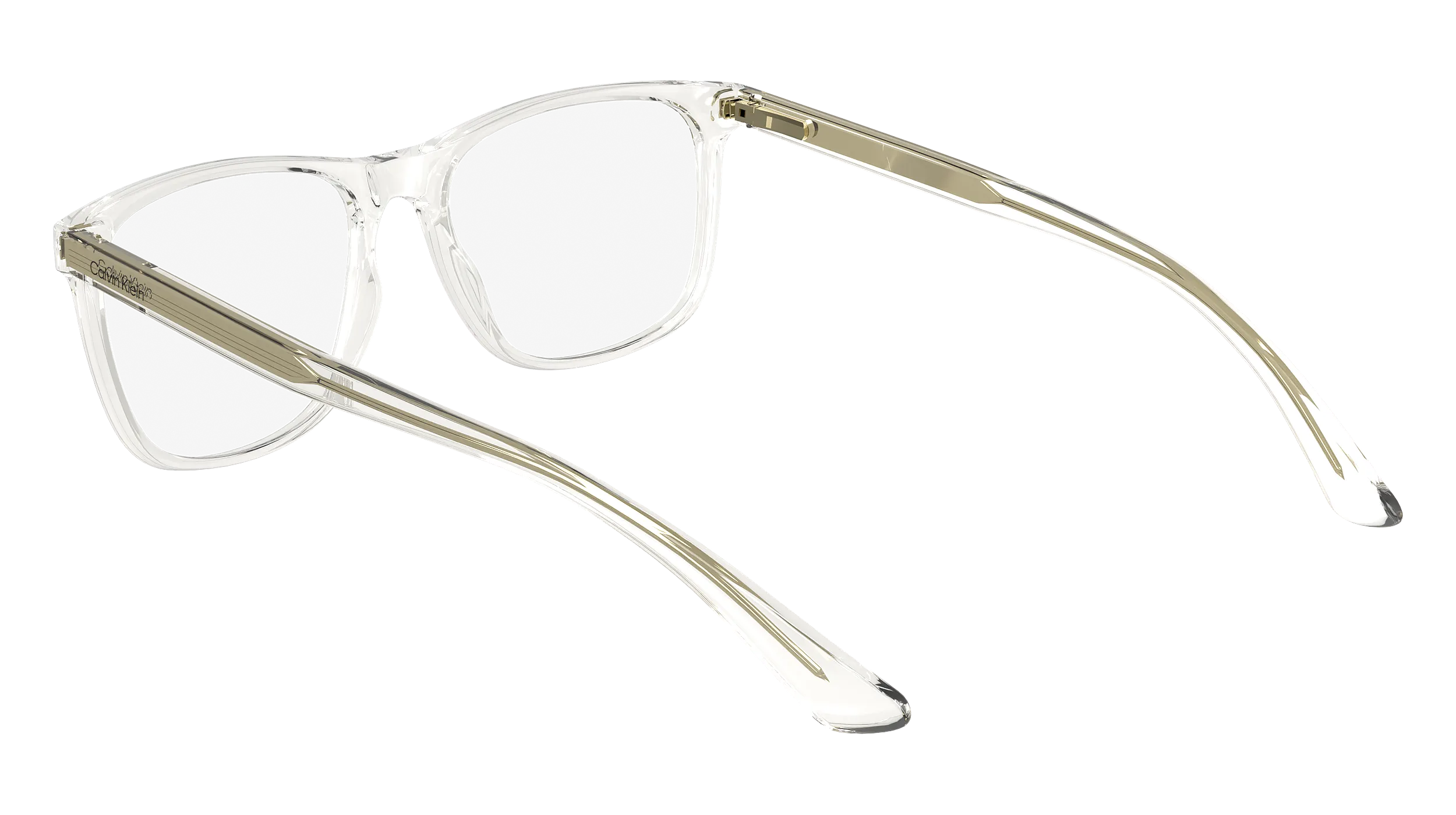 Calvin Klein CK23548 970 Montature da vista Bio-iniettato Trasparente Squadrata Normale - immagine 3