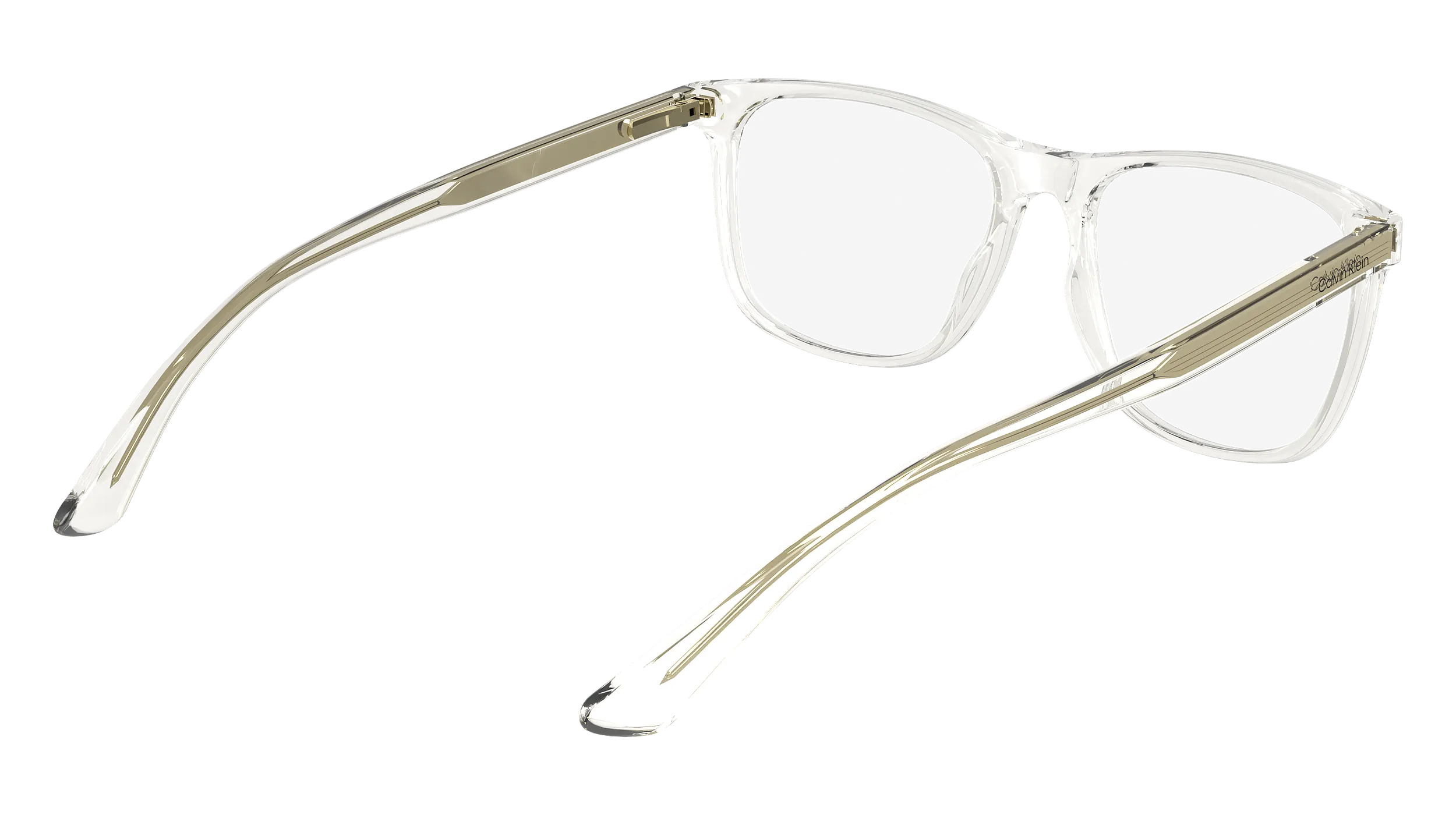Calvin Klein CK23548 970 Montature da vista Bio-iniettato Trasparente Squadrata Normale - immagine 4