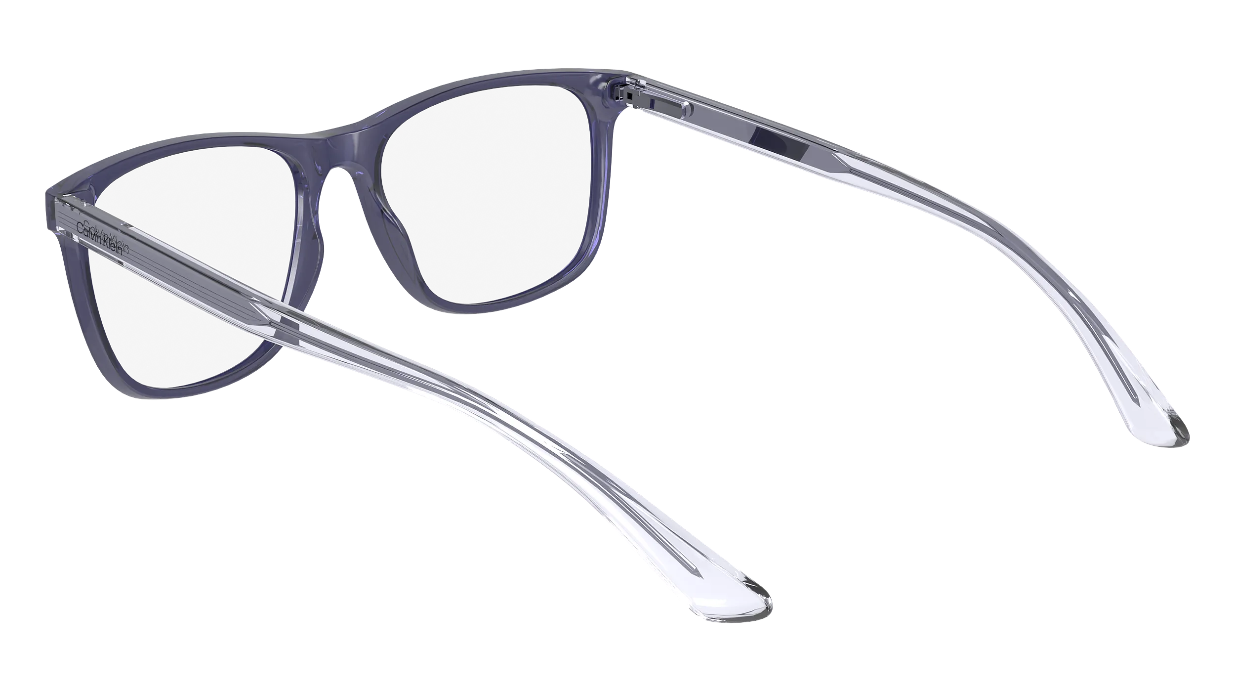 Calvin Klein CK23548 438 Montature da vista Bio-iniettato Blu Squadrata Normale - immagine 3