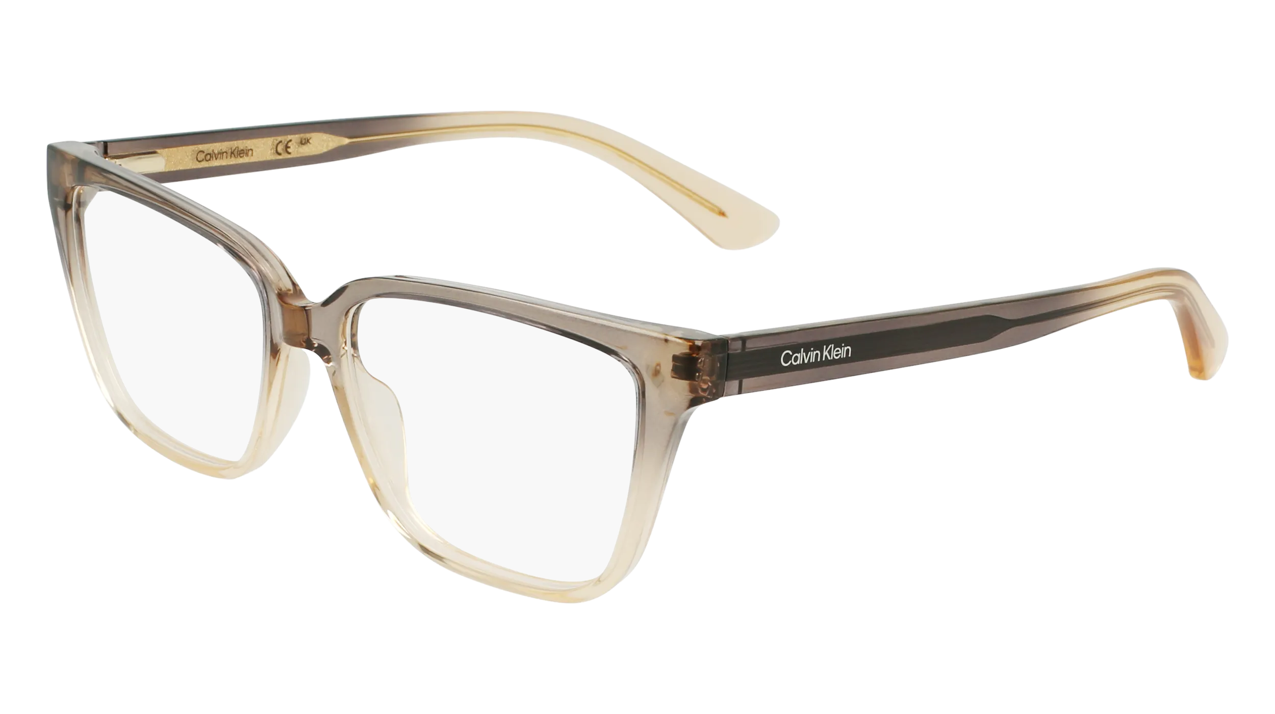 Calvin Klein CK24524 039 Montature da vista Bio-iniettato Grigio Squadrata Normale - immagine 1