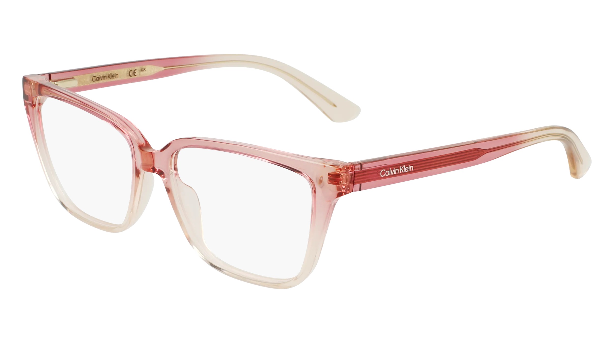 Calvin Klein CK24524 602 Montature da vista Bio-iniettato Rosso Squadrata Normale - immagine 1