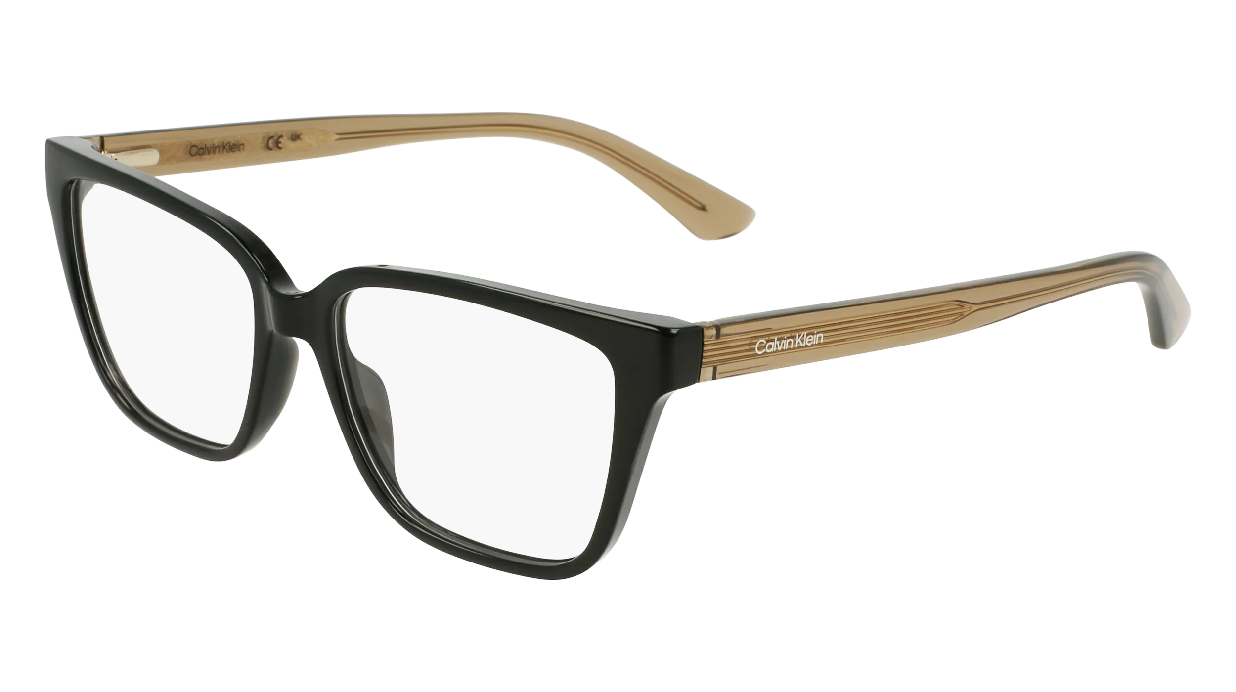 Calvin Klein CK24524 001 Montature da vista Bio-iniettato Nero Squadrata Normale - immagine 1
