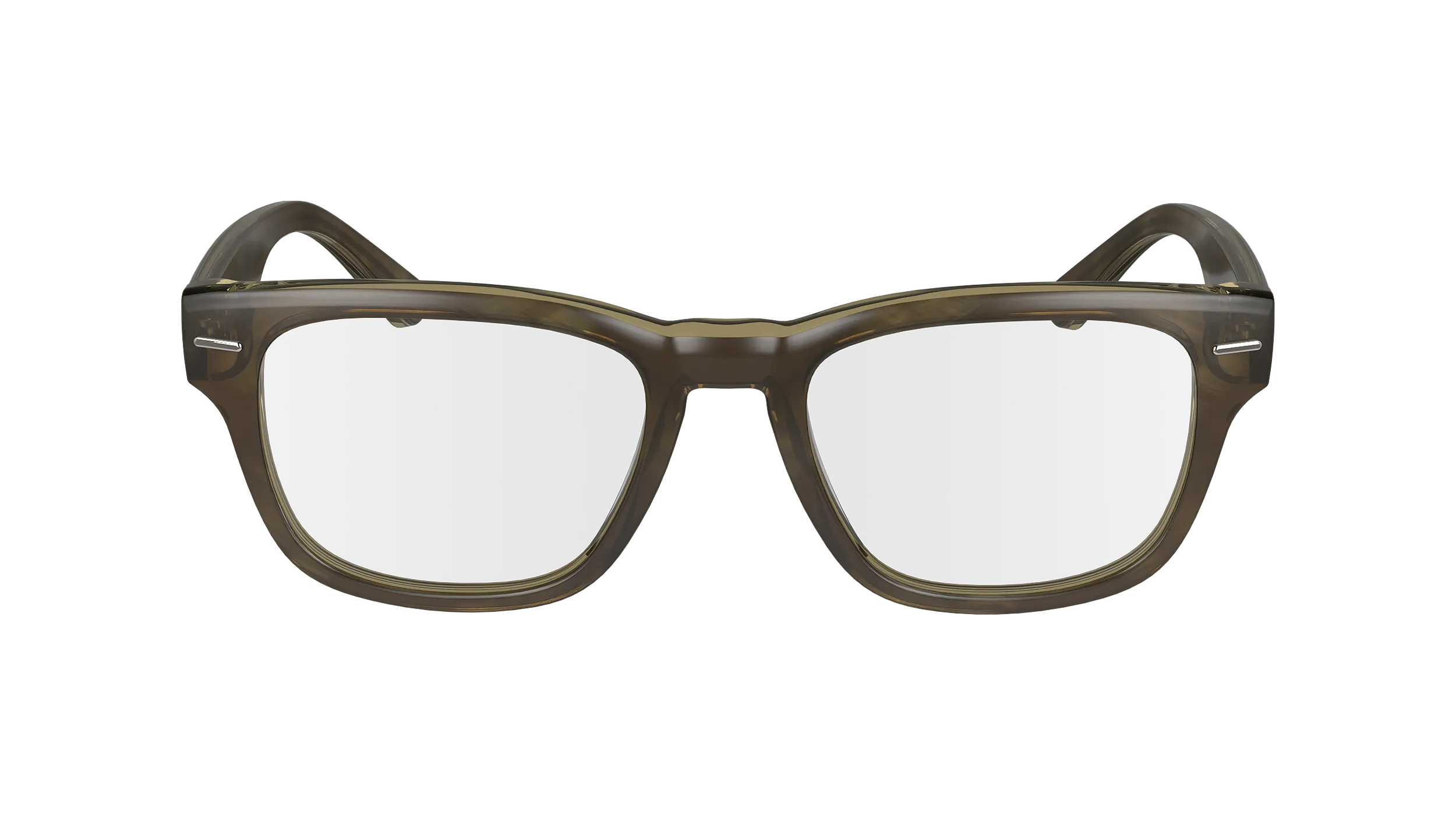 Calvin Klein CK24521 231 Montature da vista Acetato Marrone Squadrata Normale - immagine 2