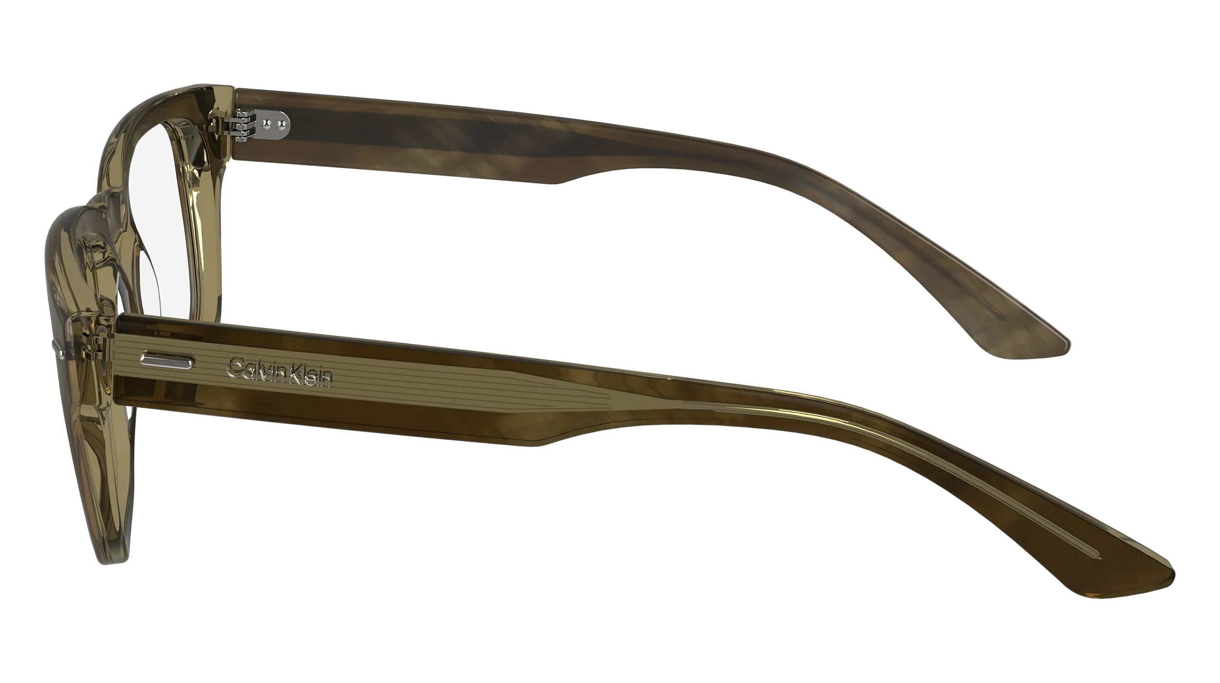 Calvin Klein CK24521 231 Montature da vista Acetato Marrone Squadrata Normale - immagine 3