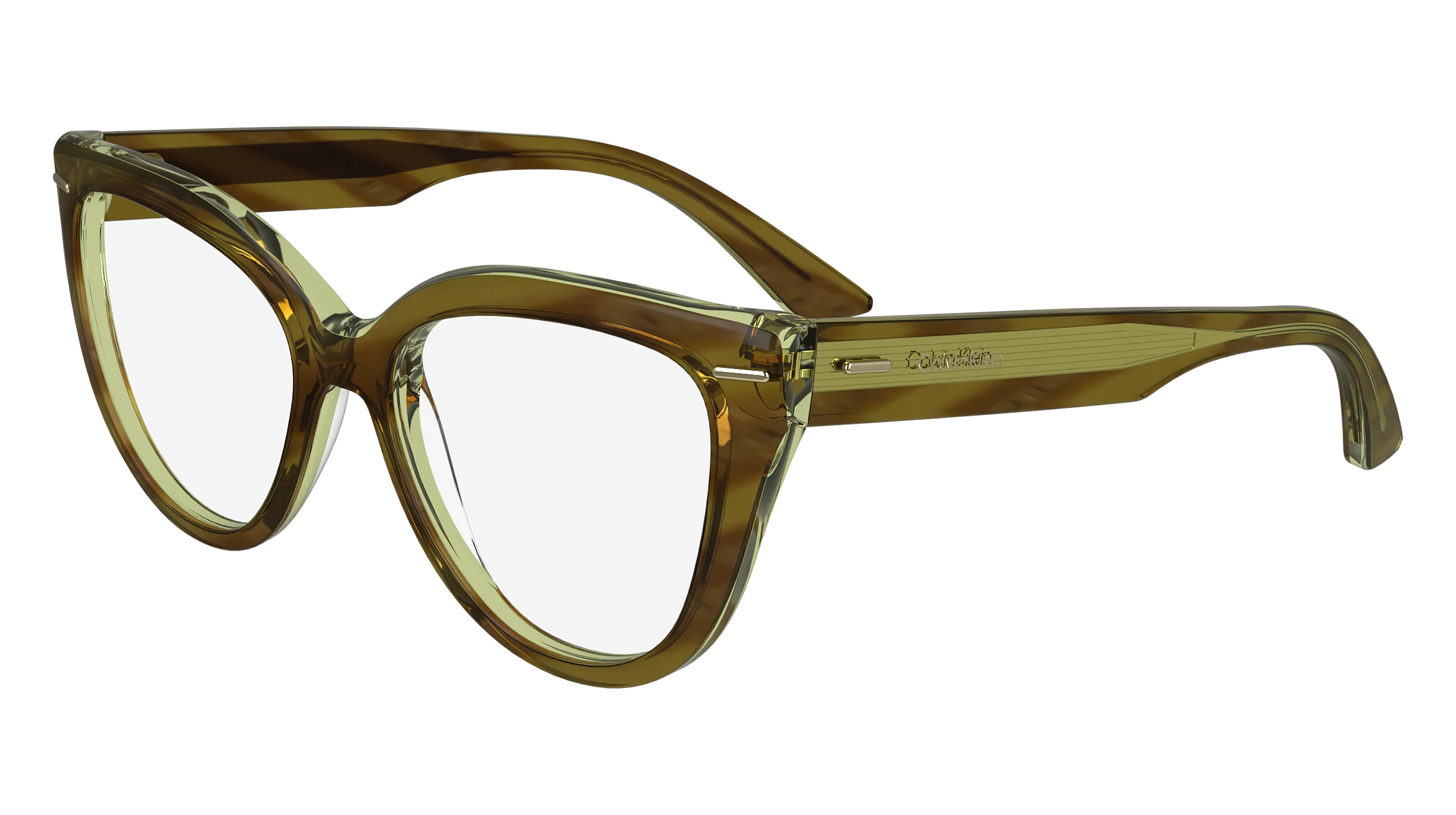 Calvin Klein CK24514 216 Montature da vista Acetato Marrone Farfalla Normale - immagine 1