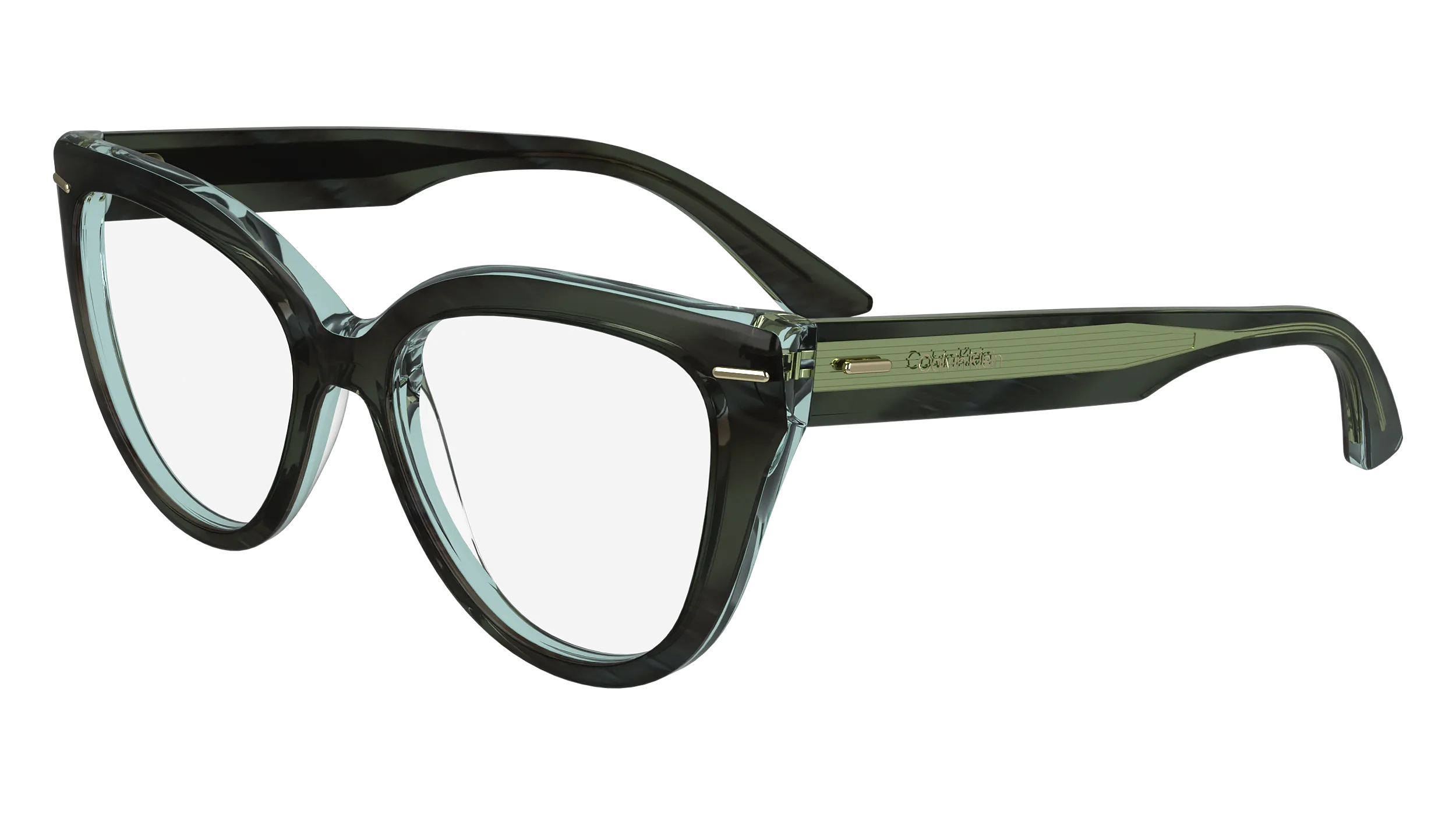 Calvin Klein CK24514 031 Montature da vista Acetato Grigio Farfalla Normale - immagine 1