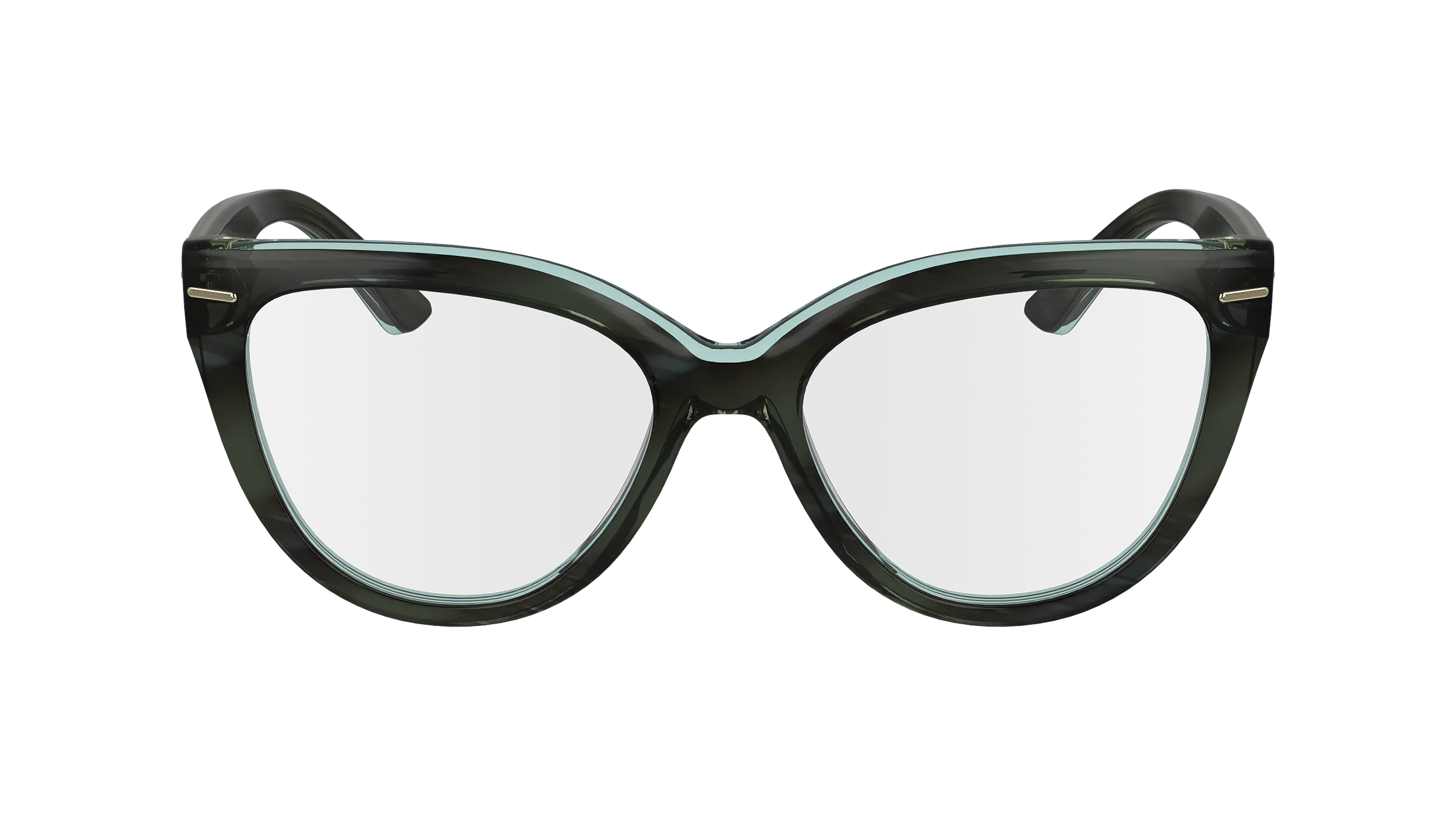 Calvin Klein CK24514 031 Montature da vista Acetato Grigio Farfalla Normale - immagine 2