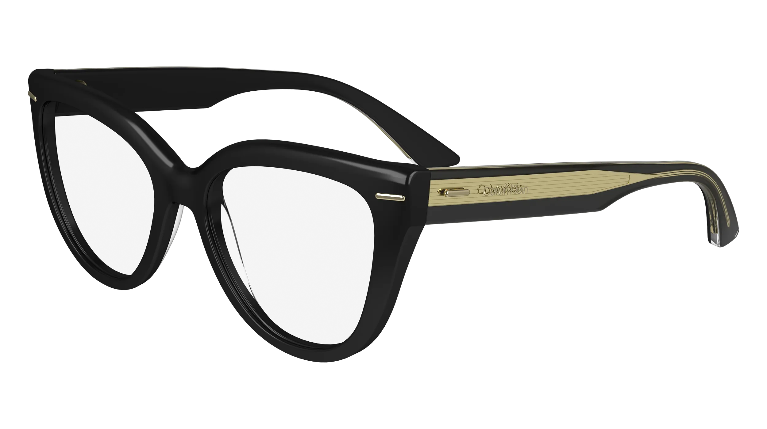 Calvin Klein CK24514 001 Montature da vista Acetato Nero Farfalla Normale - immagine 1