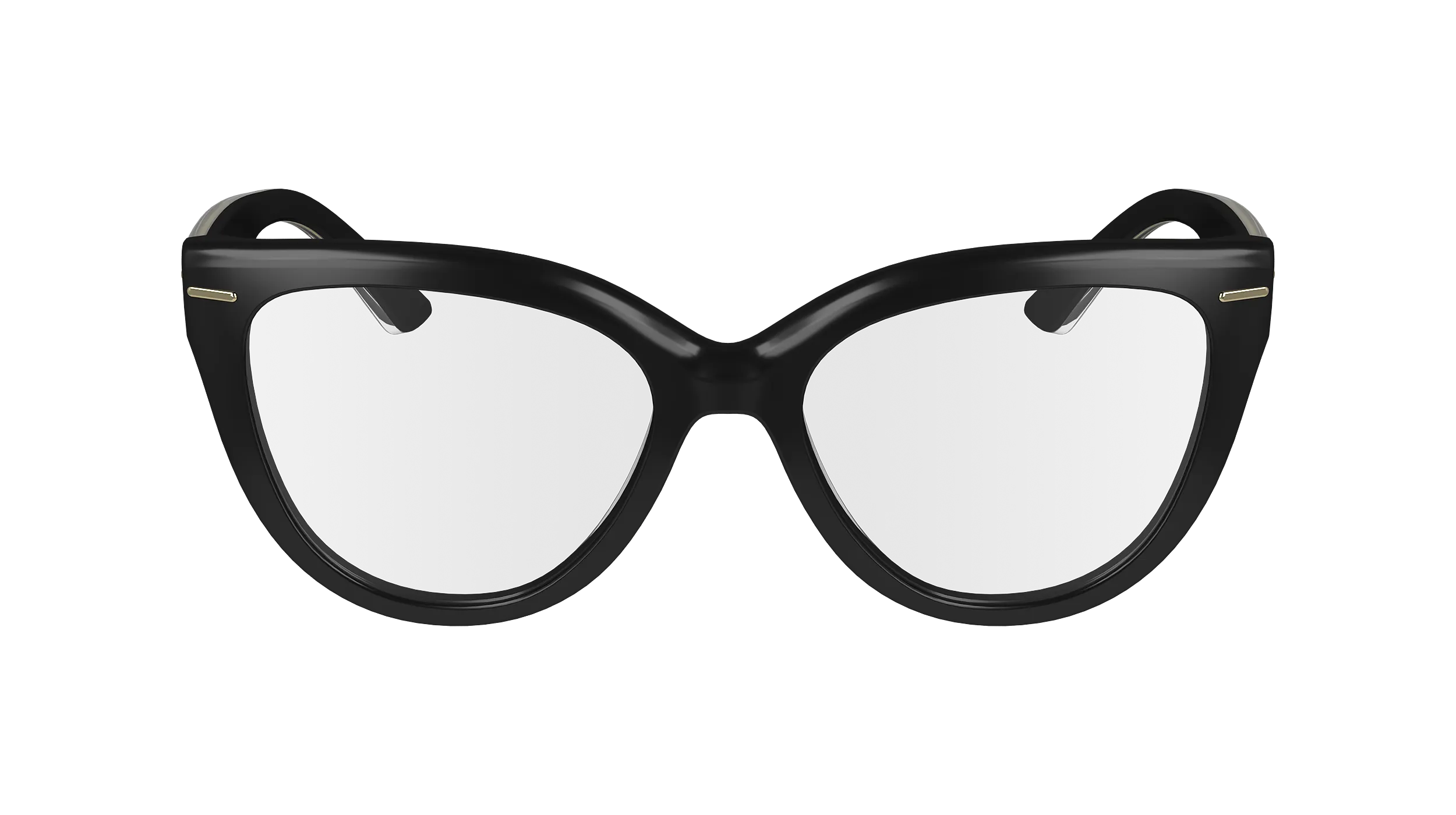 Calvin Klein CK24514 001 Montature da vista Acetato Nero Farfalla Normale - immagine 2