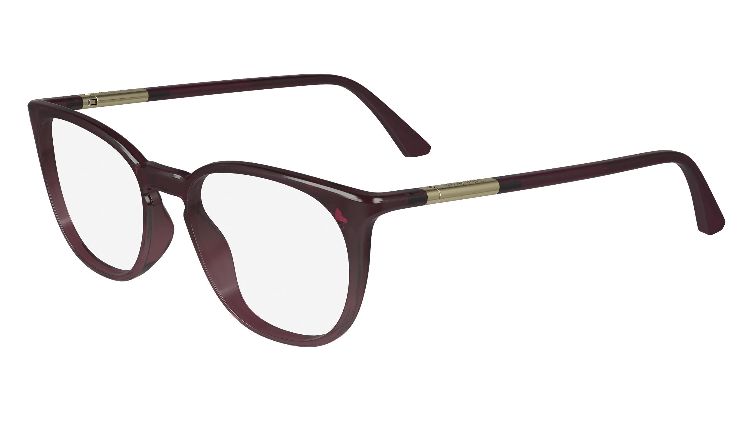 Calvin Klein CK24513 605 Montature da vista Bio-iniettato Bordeaux Rotonda Normale - immagine 1
