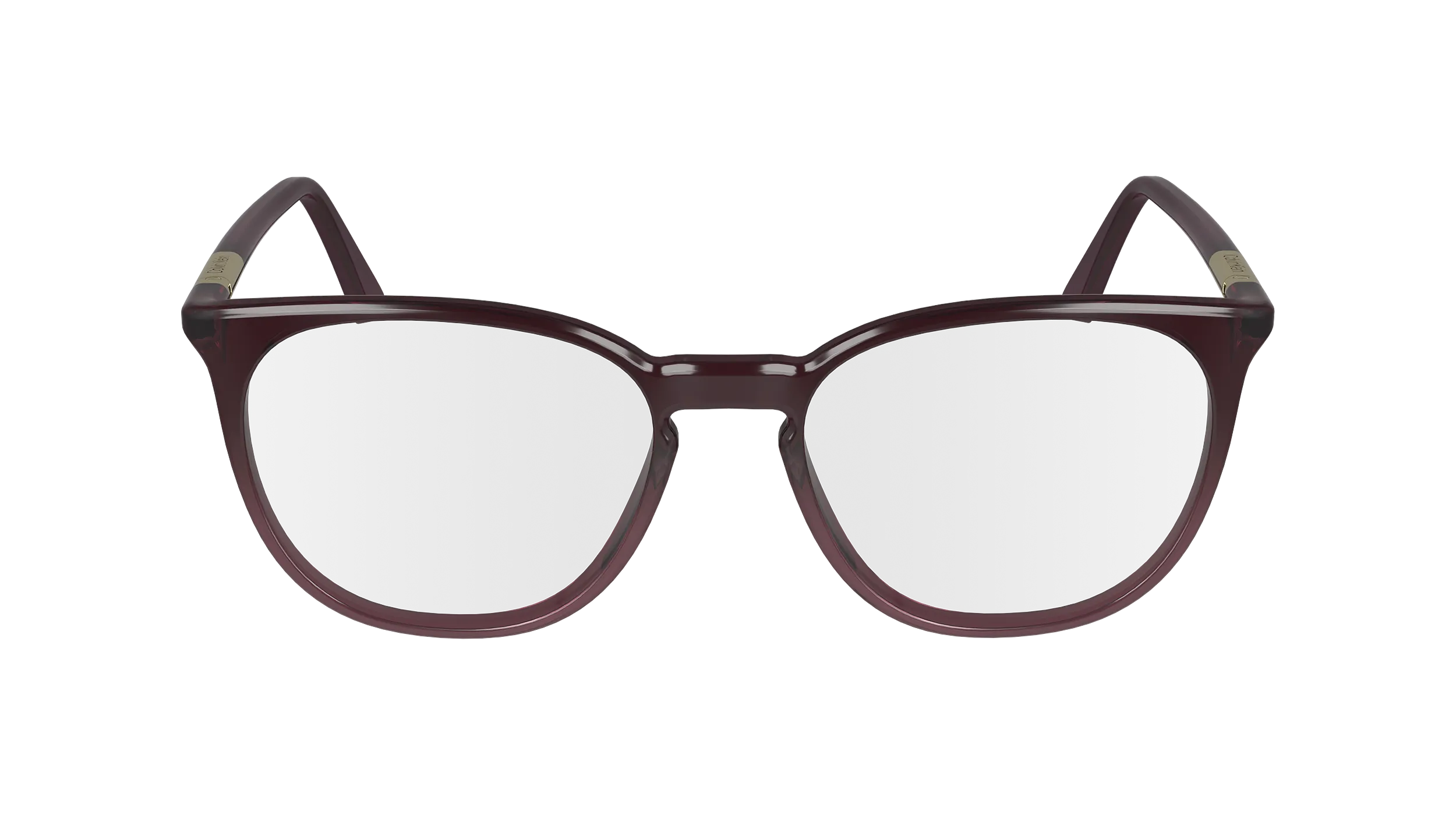 Calvin Klein CK24513 605 Montature da vista Bio-iniettato Bordeaux Rotonda Normale - immagine 2