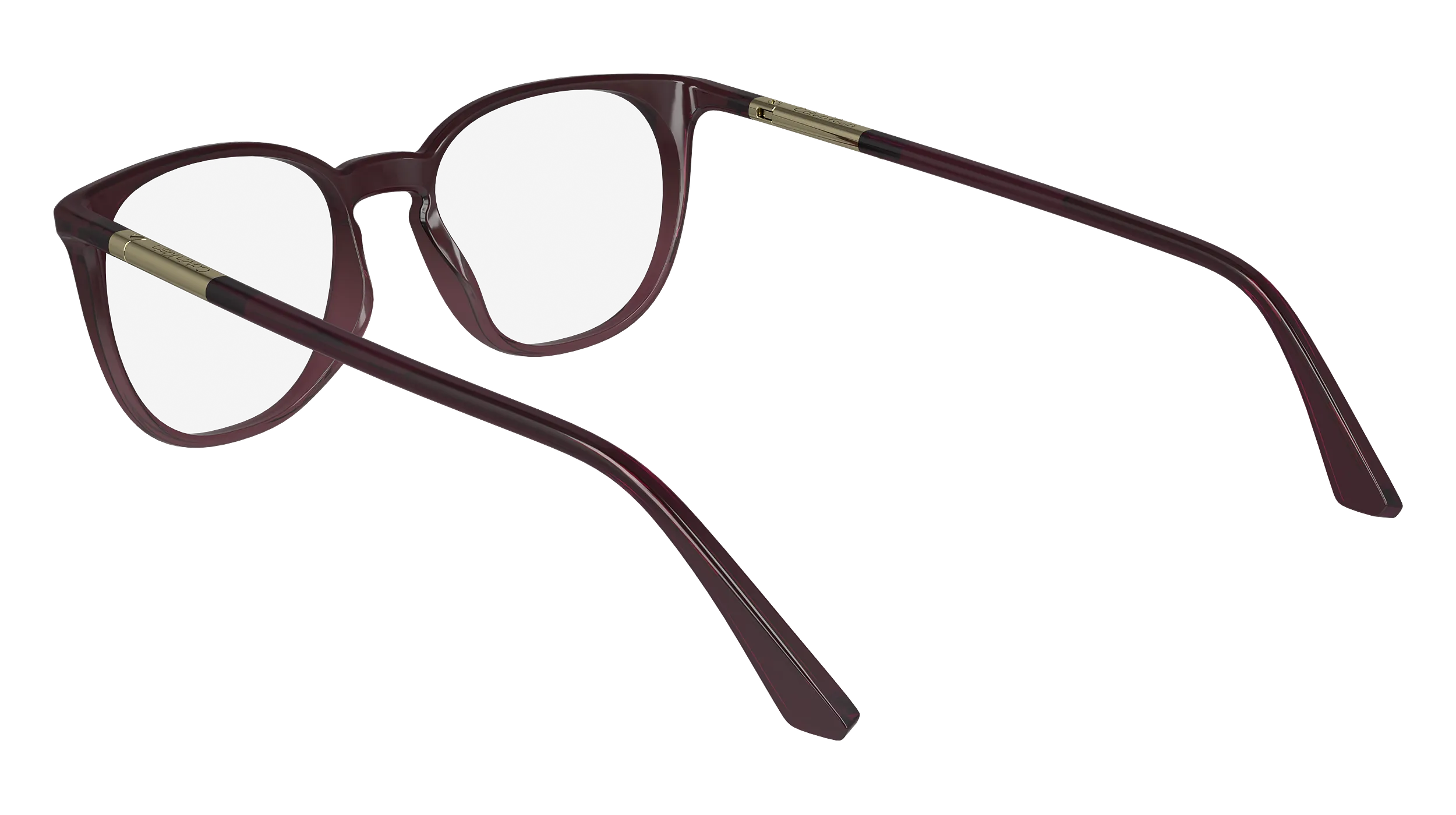 Calvin Klein CK24513 605 Montature da vista Bio-iniettato Bordeaux Rotonda Normale - immagine 3