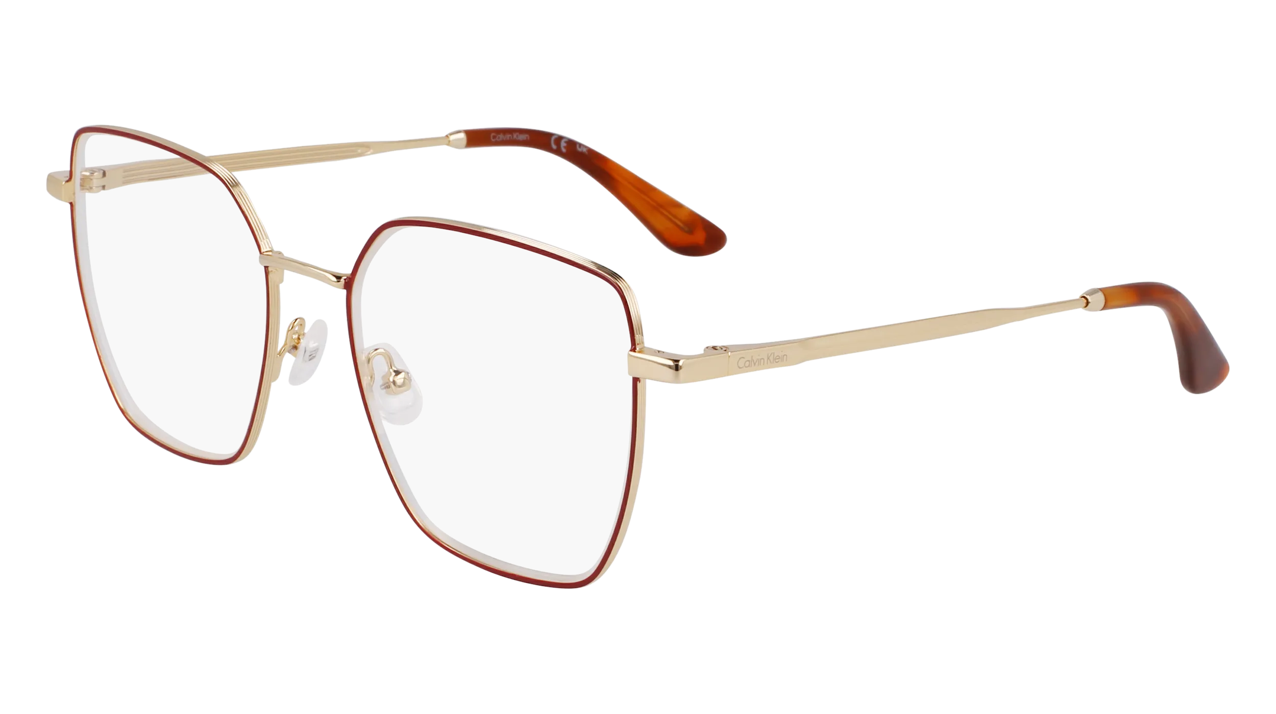 Calvin Klein CK24105 718 Montature da vista Metallo Oro Squadrata Normale - immagine 1