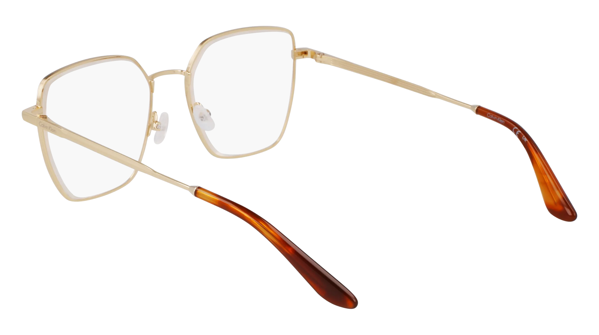 Calvin Klein CK24105 718 Montature da vista Metallo Oro Squadrata Normale - immagine 3