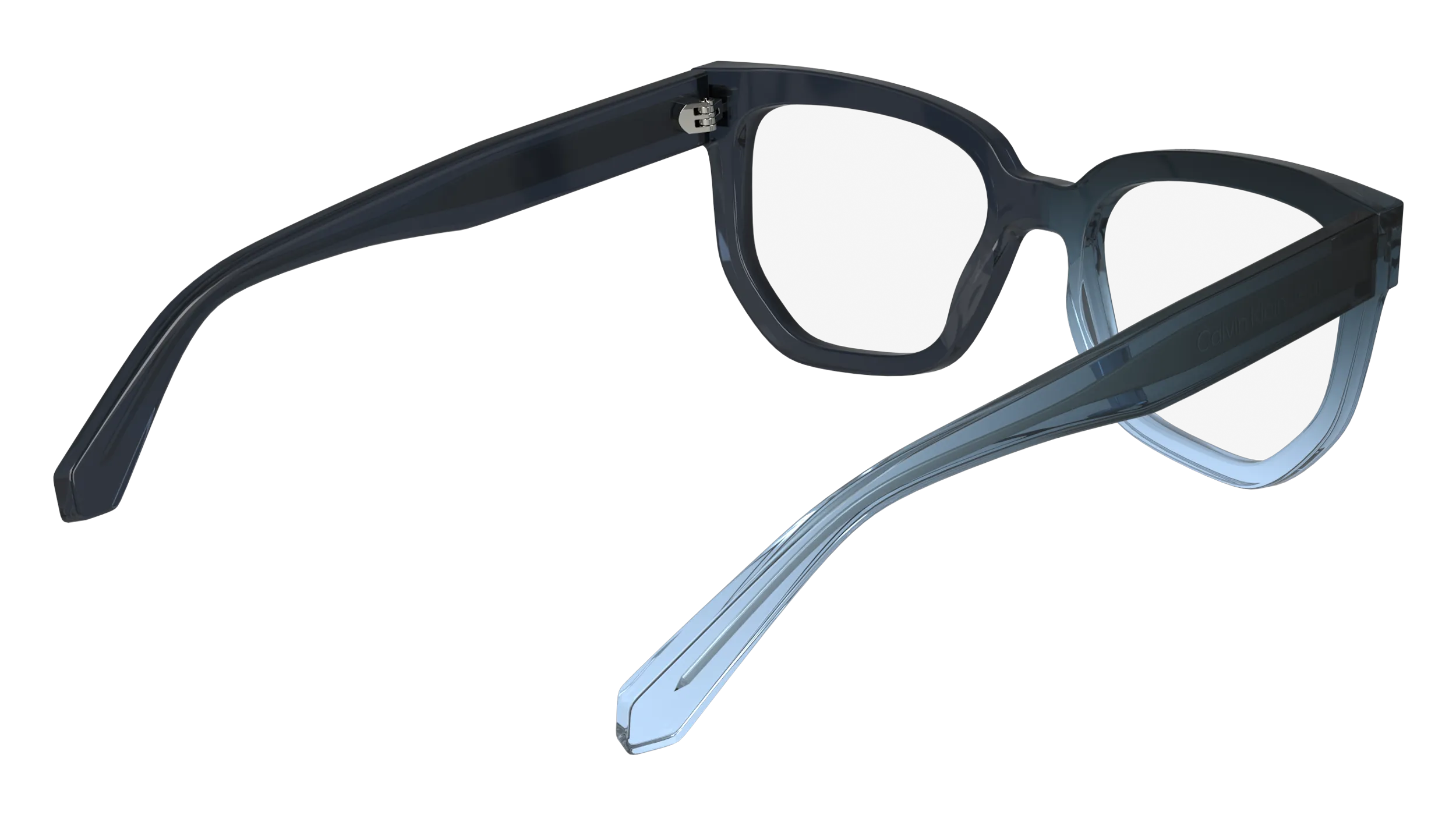 Calvin Klein CKJ24615 401 Montature da vista Acetato Blu Squadrata Normale - immagine 4