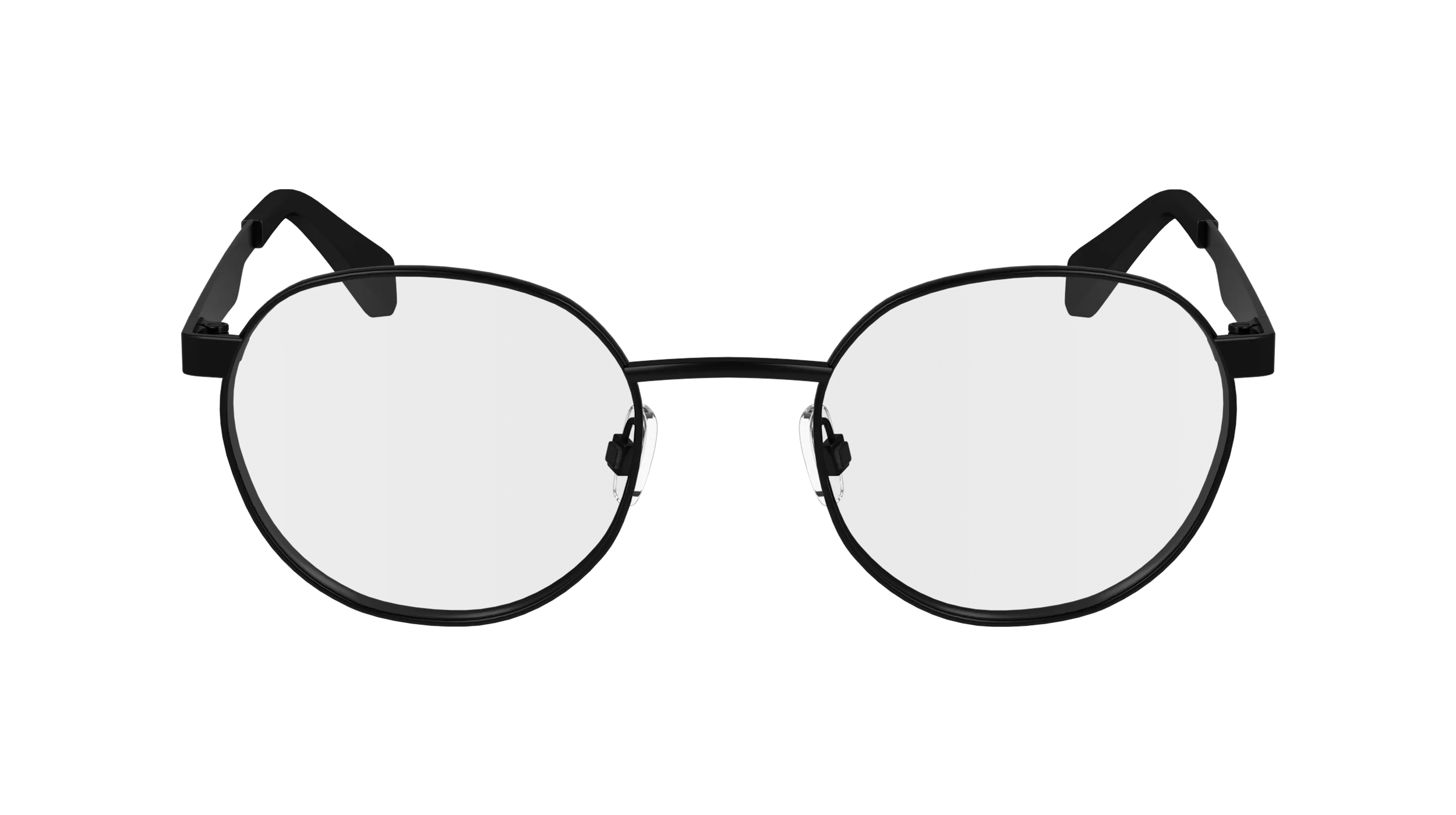 Calvin Klein CKJ24205 001 Montature da vista Metallo Nero Rotonda Normale - immagine 2