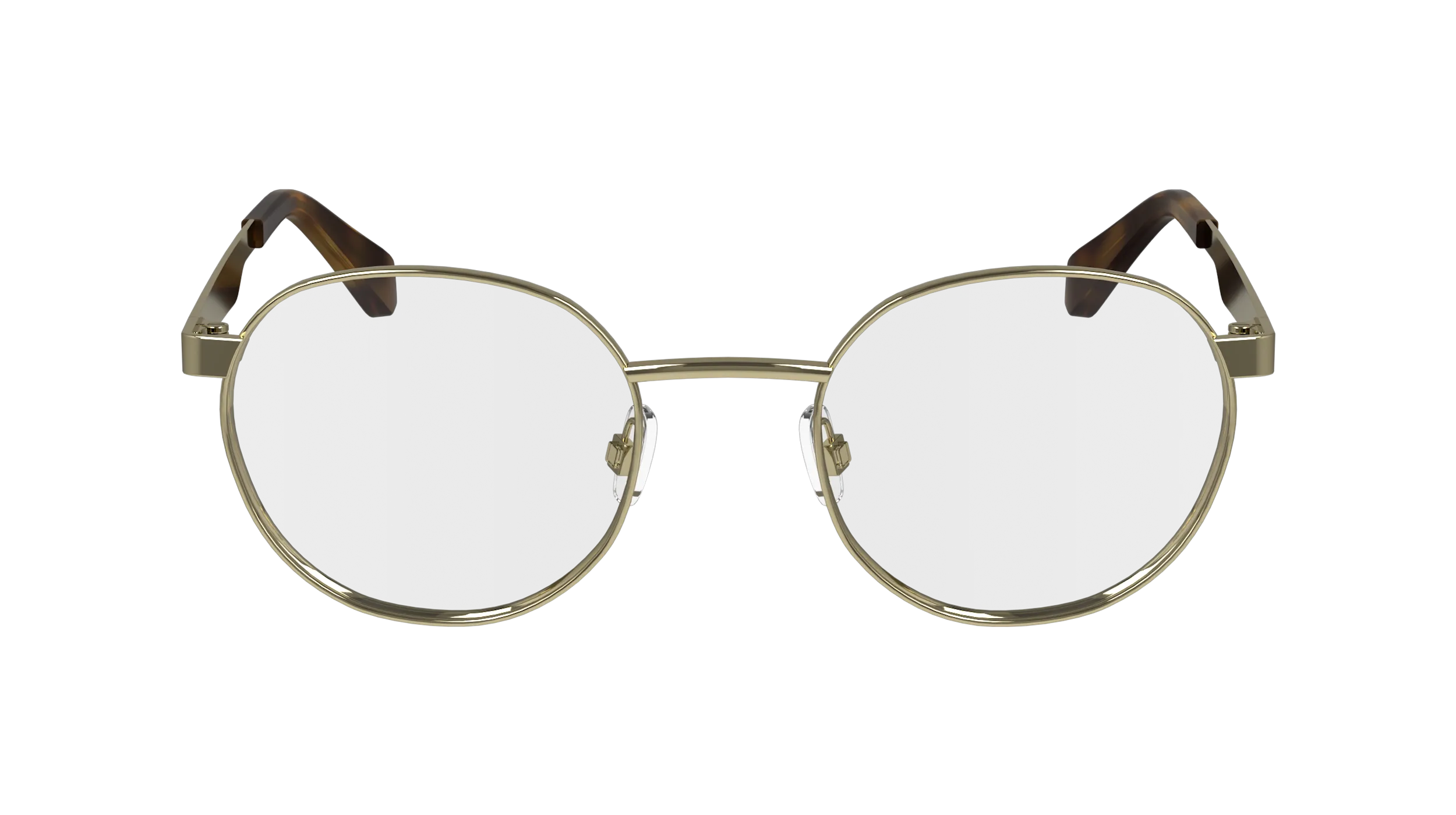 Calvin Klein CKJ24205 717 Montature da vista Metallo Oro Rotonda Normale - immagine 2