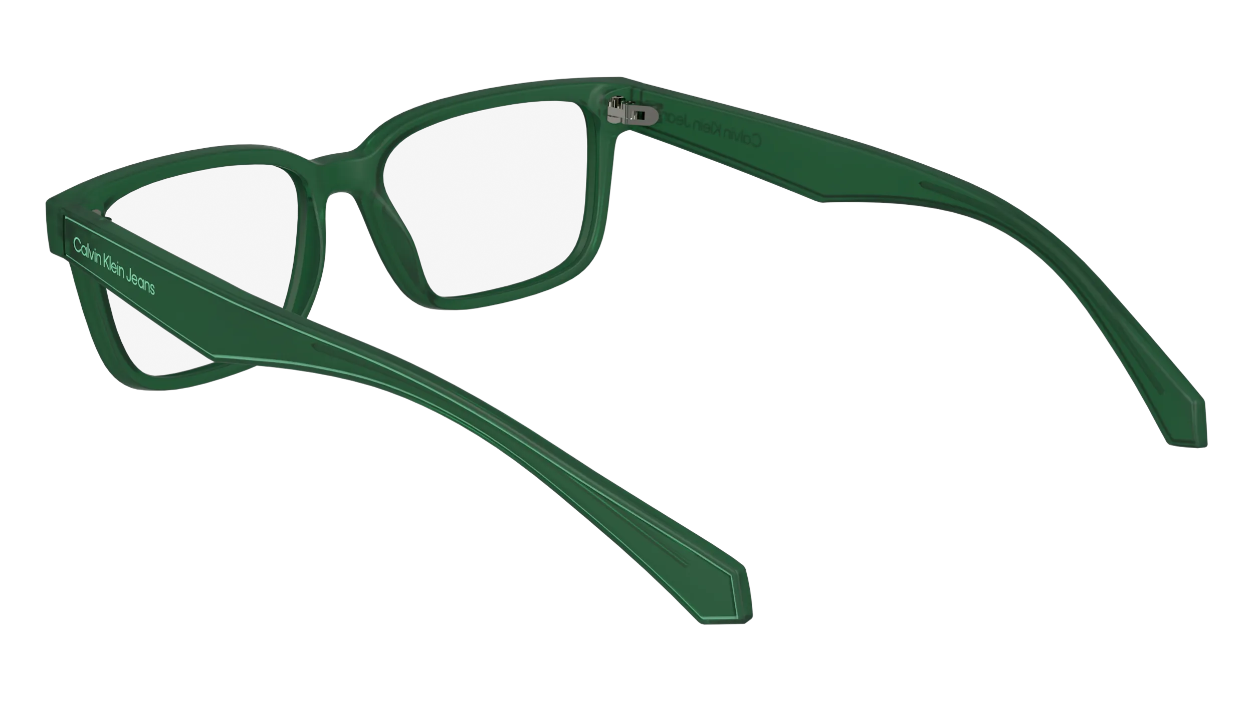 Calvin Klein Junior Calvin Klein CKJ24305 300 Montature da vista bambino Bio-iniettato Verde Squadrata Normale - immagine 3