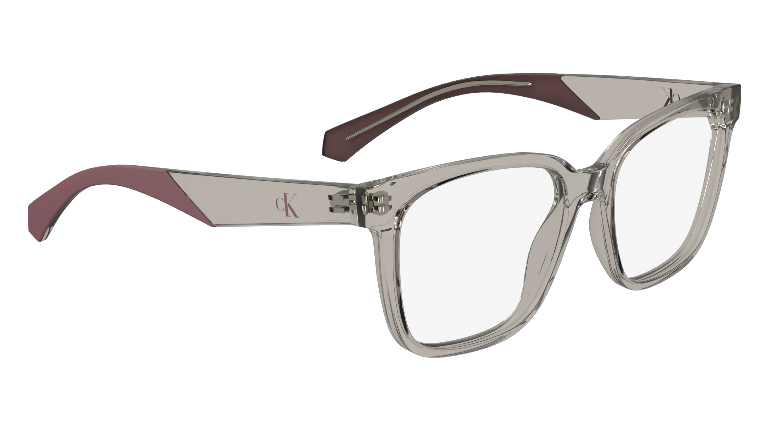 Calvin Klein Junior Calvin Klein CKJ24306 671 Montature da vista bambino Bio-iniettato Rosa Squadrata Normale - immagine 4