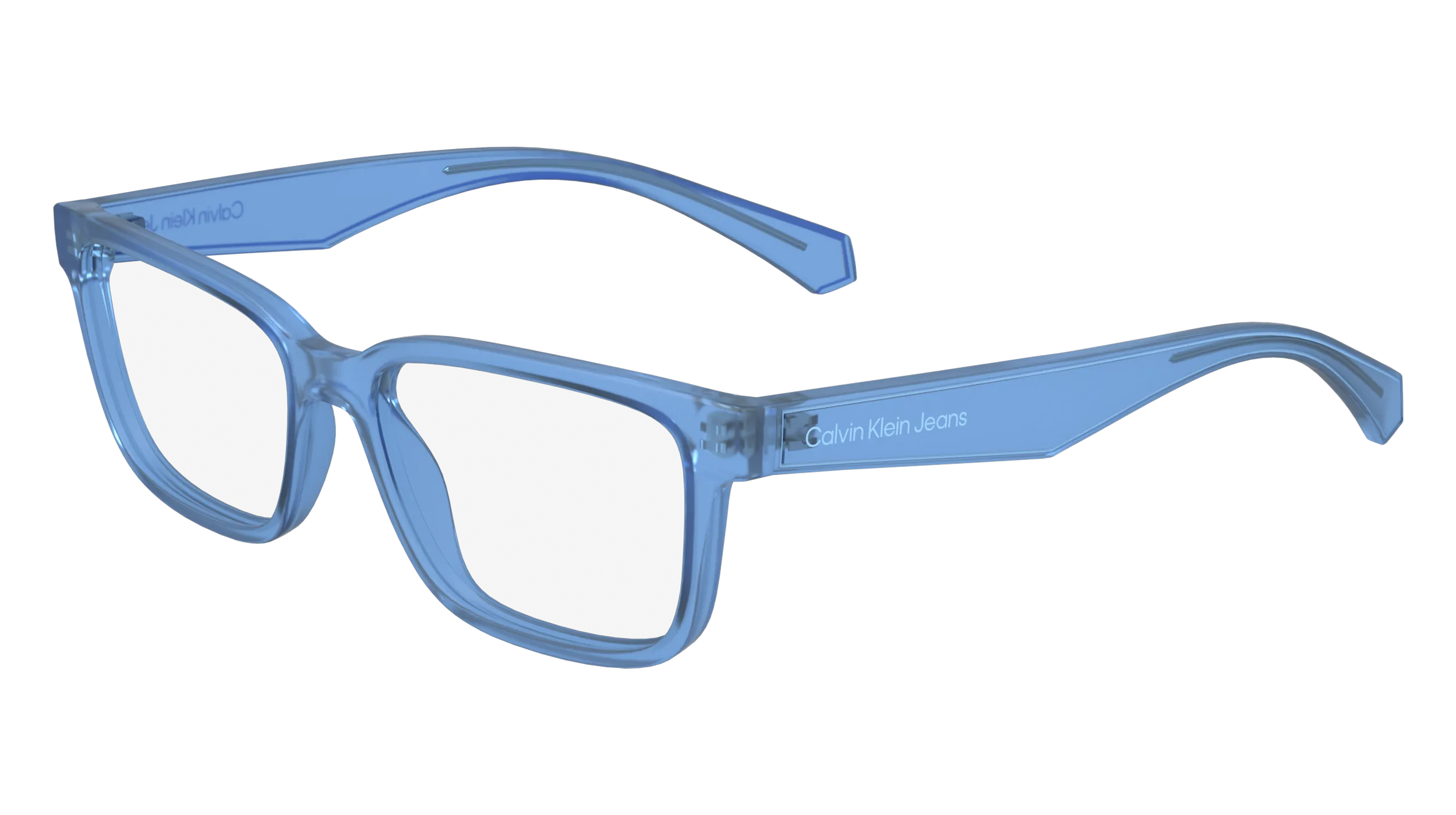 Calvin Klein Junior Calvin Klein CKJ24305 450 Montature da vista bambino Bio-iniettato Blu Squadrata Normale - immagine 1