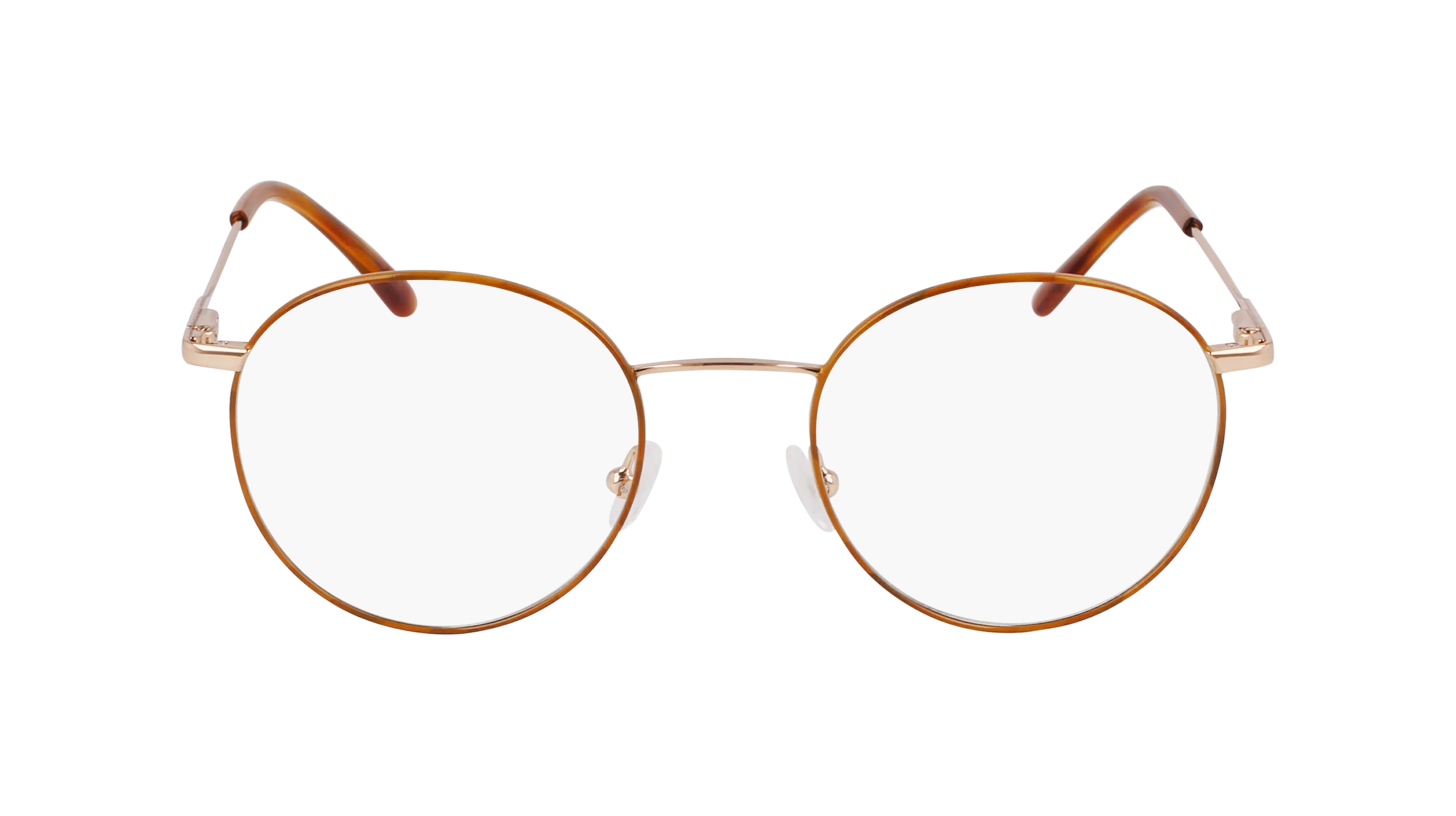 Calvin Klein CK19119 213 Montature da vista Metallo Havana Rotonda Normale - immagine 2