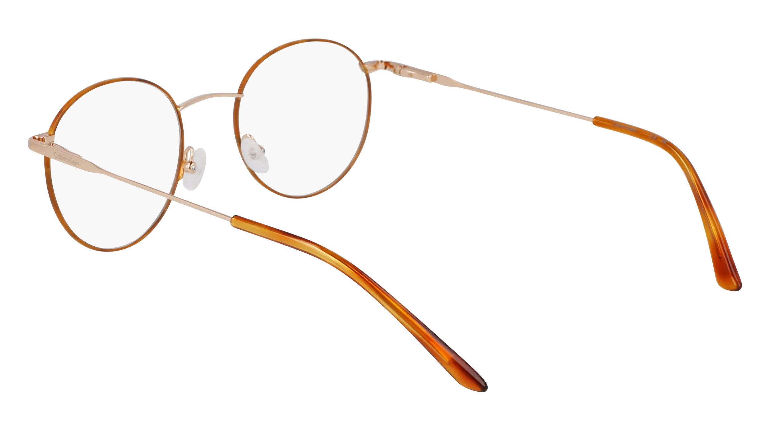 Calvin Klein CK19119 213 Montature da vista Metallo Havana Rotonda Normale - immagine 3