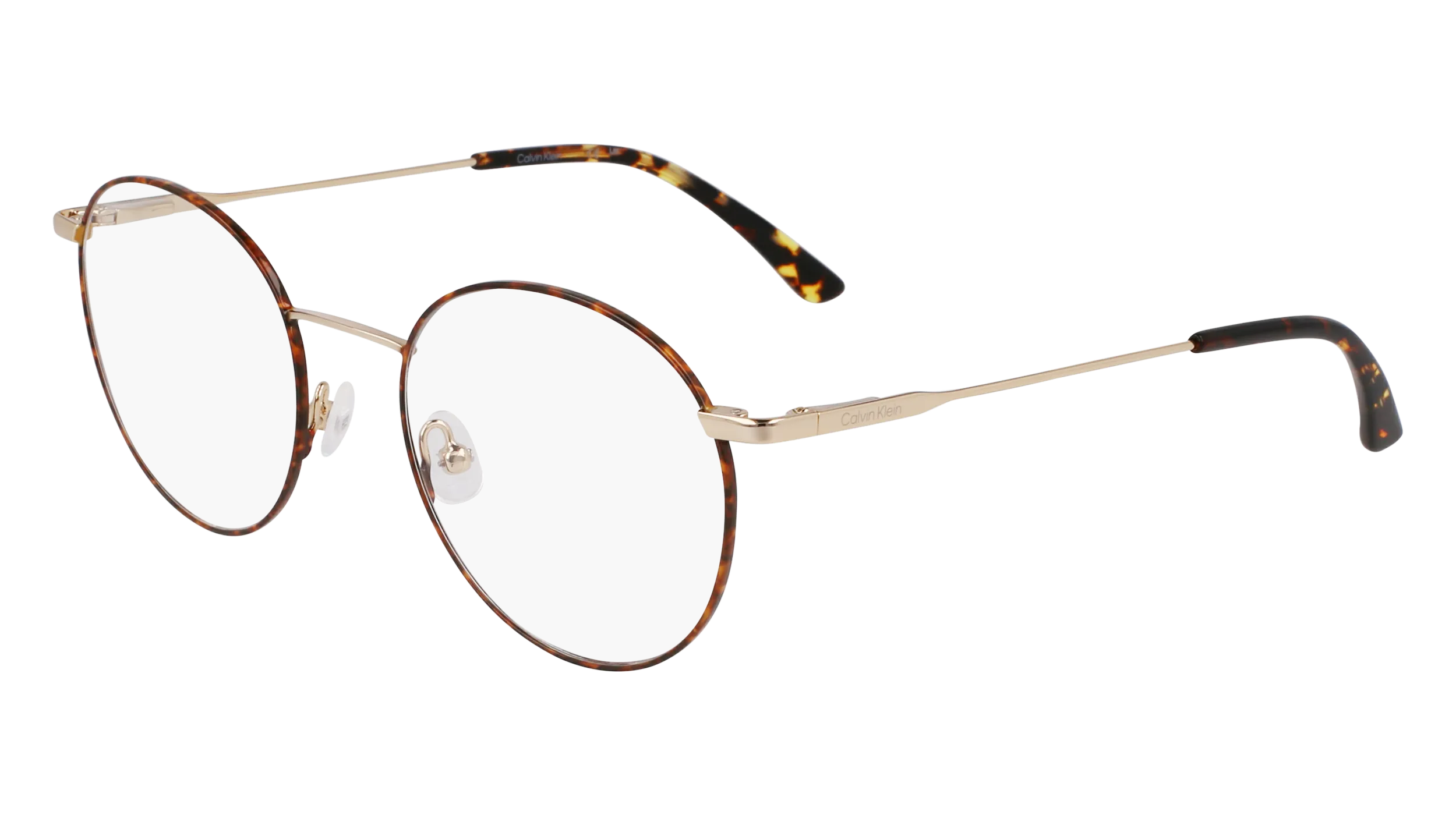 Calvin Klein CK19119 235 Montature da vista Metallo Havana Rotonda Normale - immagine 1