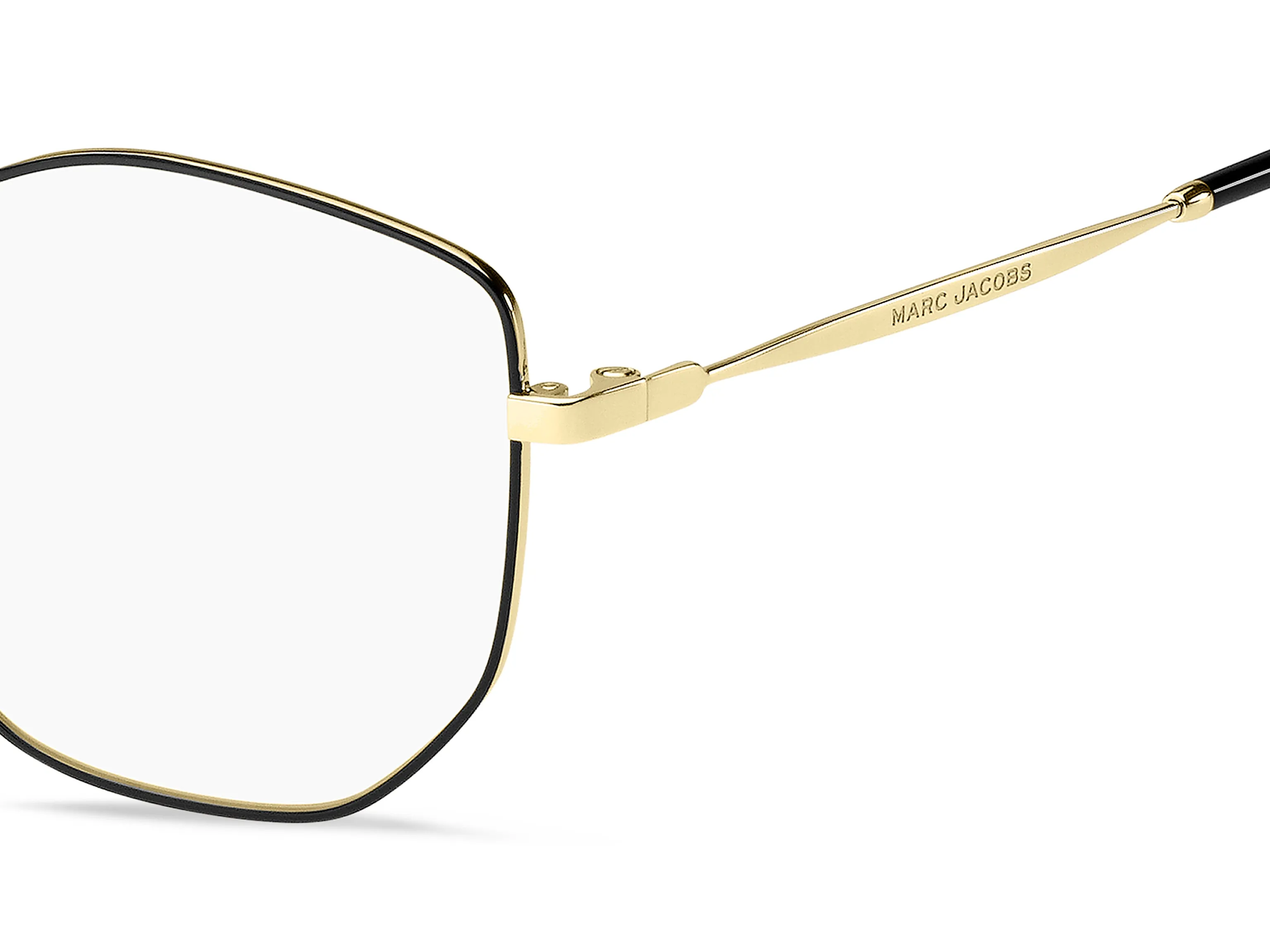 Marc Jacobs MARC 741 RHL Montature da vista Metallo Oro / Nero Geometrica - immagine 3