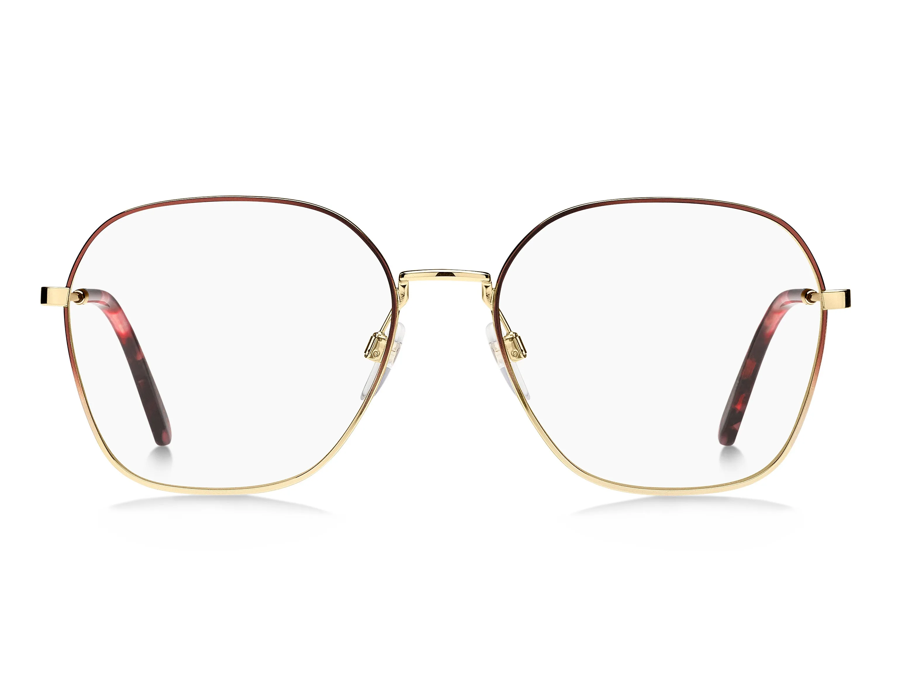 Marc Jacobs MARC 703 E28 Montature da vista Acciaio Oro / Borgogna Geometrica - immagine 2