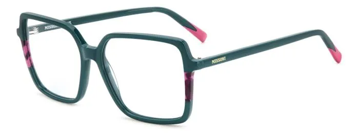Missoni MIS 0176 MYA Montature da vista Acetato Verde Squadrata - immagine 1