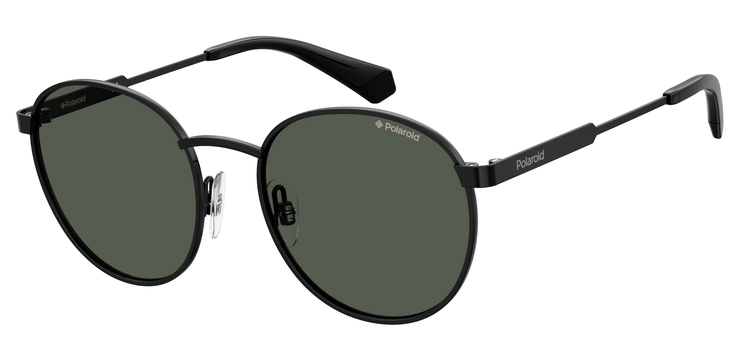 Polaroid PLD 8039/S 807/M9 Occhiali da sole bambino Metallo Nero Grigio Pantos Polarizzata - immagine 1
