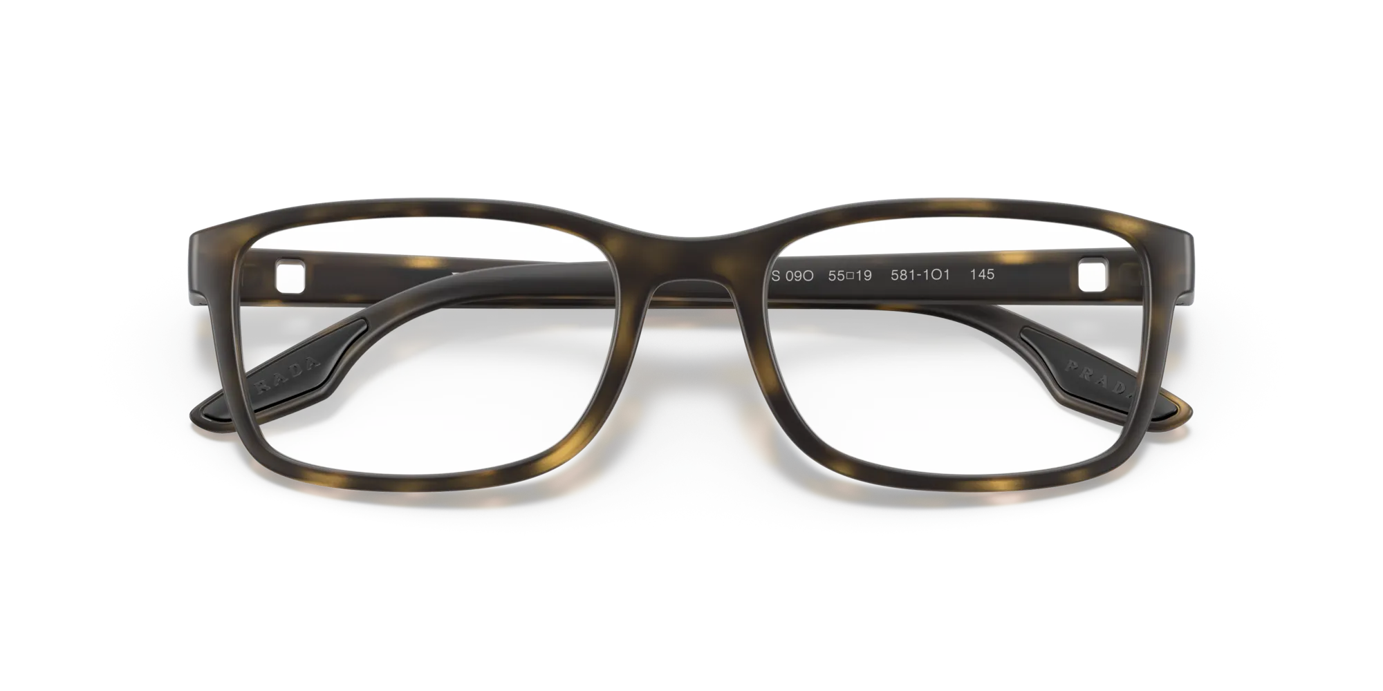 Prada Linea Rossa PS 09OV 5811O1 Montature da vista Plastica Havana Squadrata - immagine 2