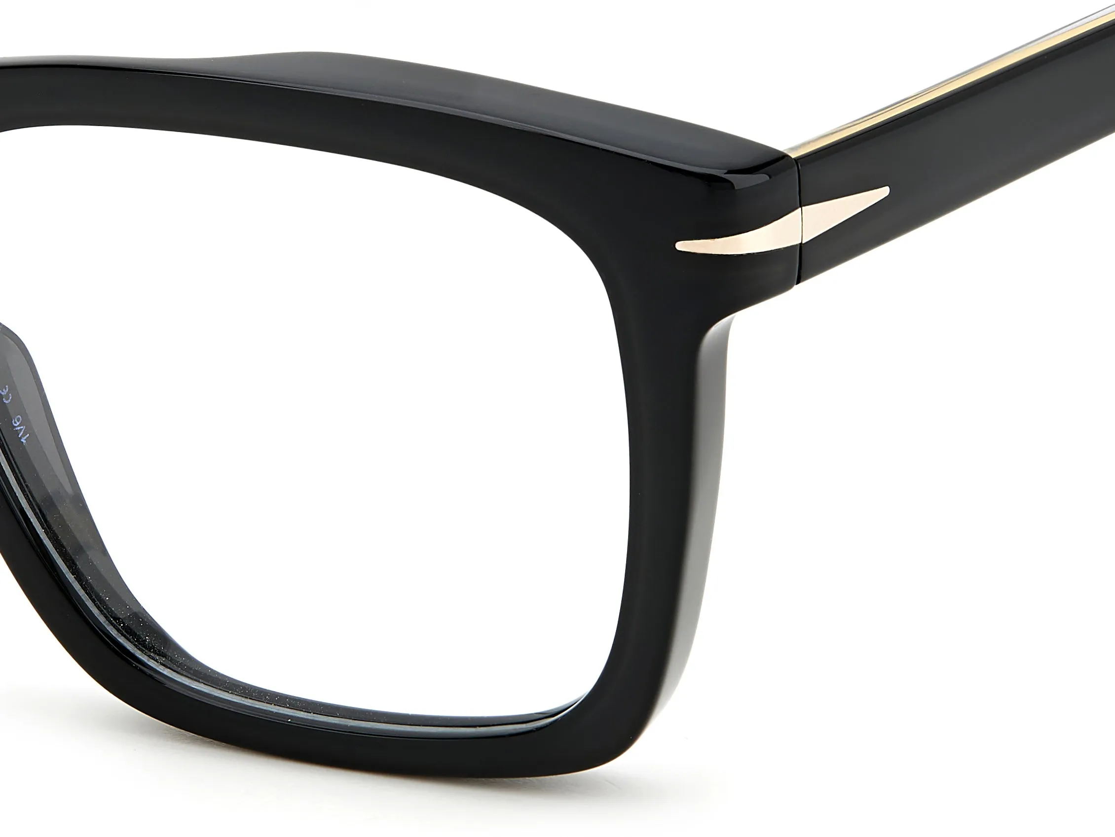 DAVID BECKHAM DB 7020 807 Montature da vista Acetato Nero Squadrata - immagine 3