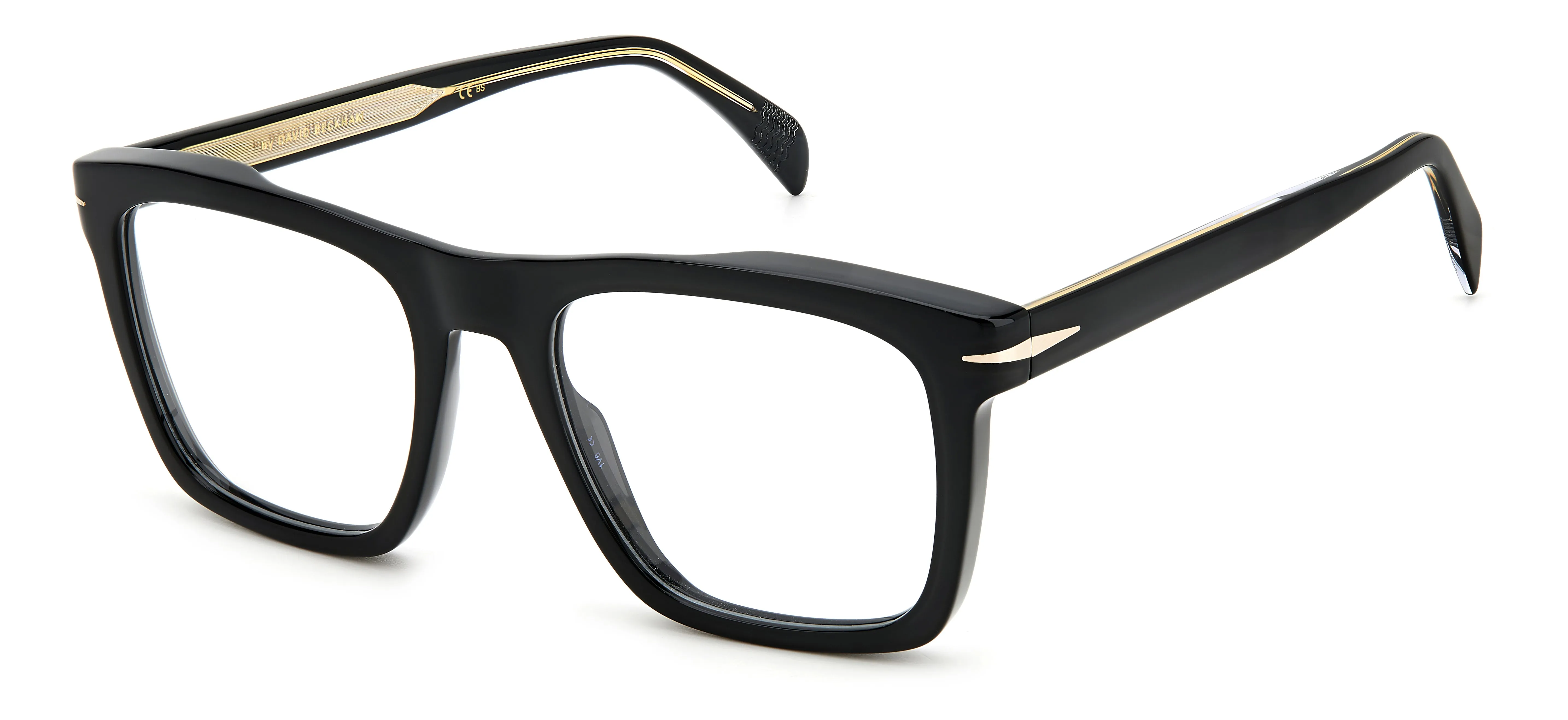 DAVID BECKHAM DB 7020 807 Montature da vista Acetato Nero Squadrata - immagine 1
