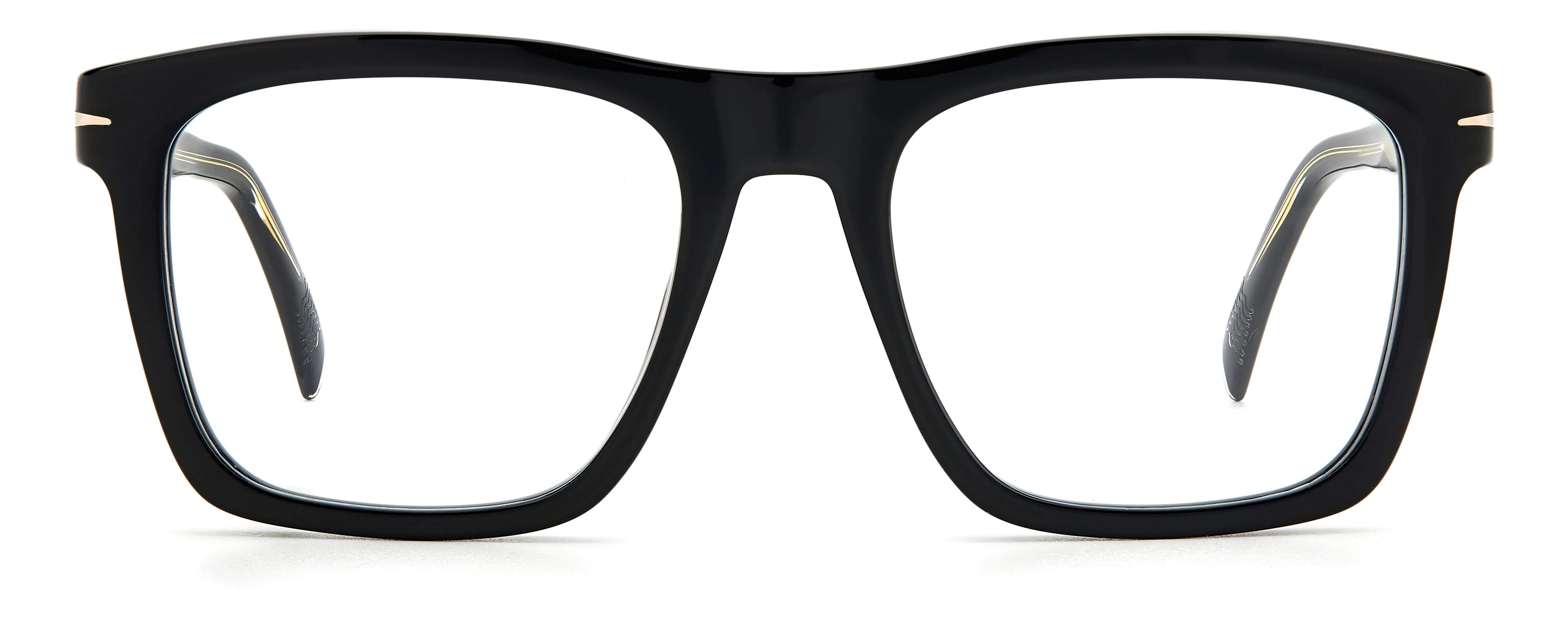 DAVID BECKHAM DB 7020 807 Montature da vista Acetato Nero Squadrata - immagine 2