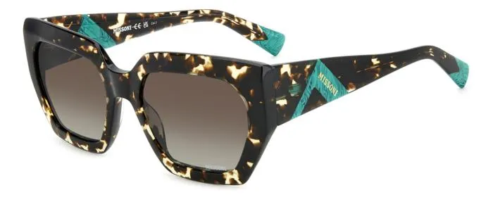 Missoni MIS 0170/S 086/HA Occhiali da sole Acetato Havana Marrone Squadrata Sfumato - immagine 1