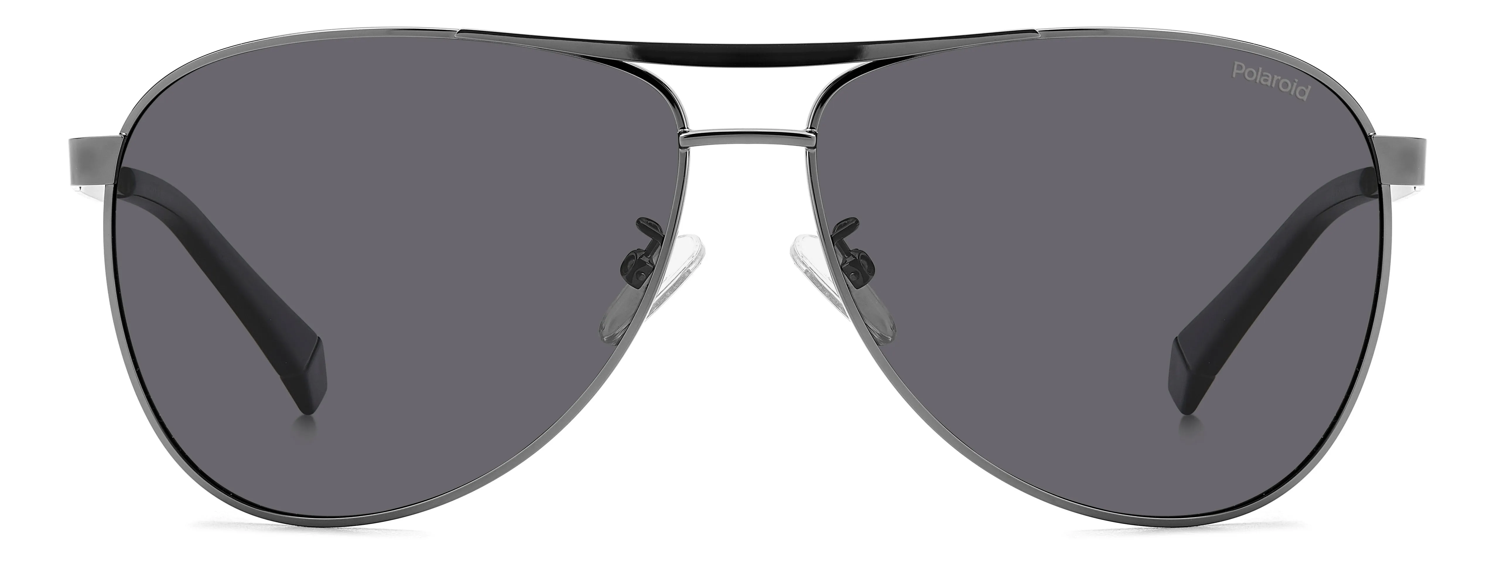 Polaroid PLD 2160/G/S/X KJ1/M9 Occhiali da sole Metallo Rutenio scuro Grigio Pilot Polarizzata - immagine 2