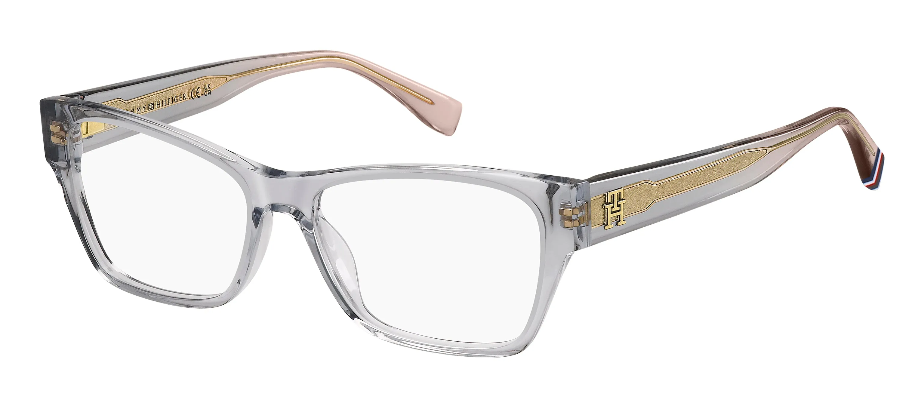 Tommy Hilfiger TH 2104 KB7 Montature da vista Acetato Grigio Squadrata - immagine 1