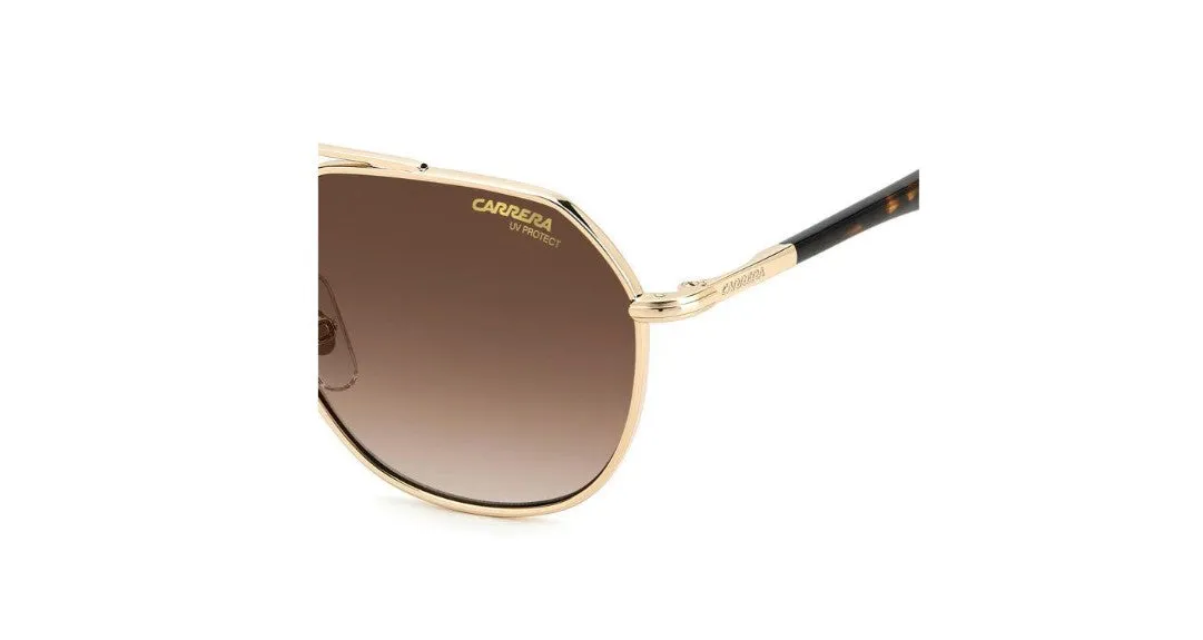Carrera CARRERA 303/S 06J/HA Occhiali da sole Metallo Oro Marrone Geometrica Normale Sfumato - immagine 4